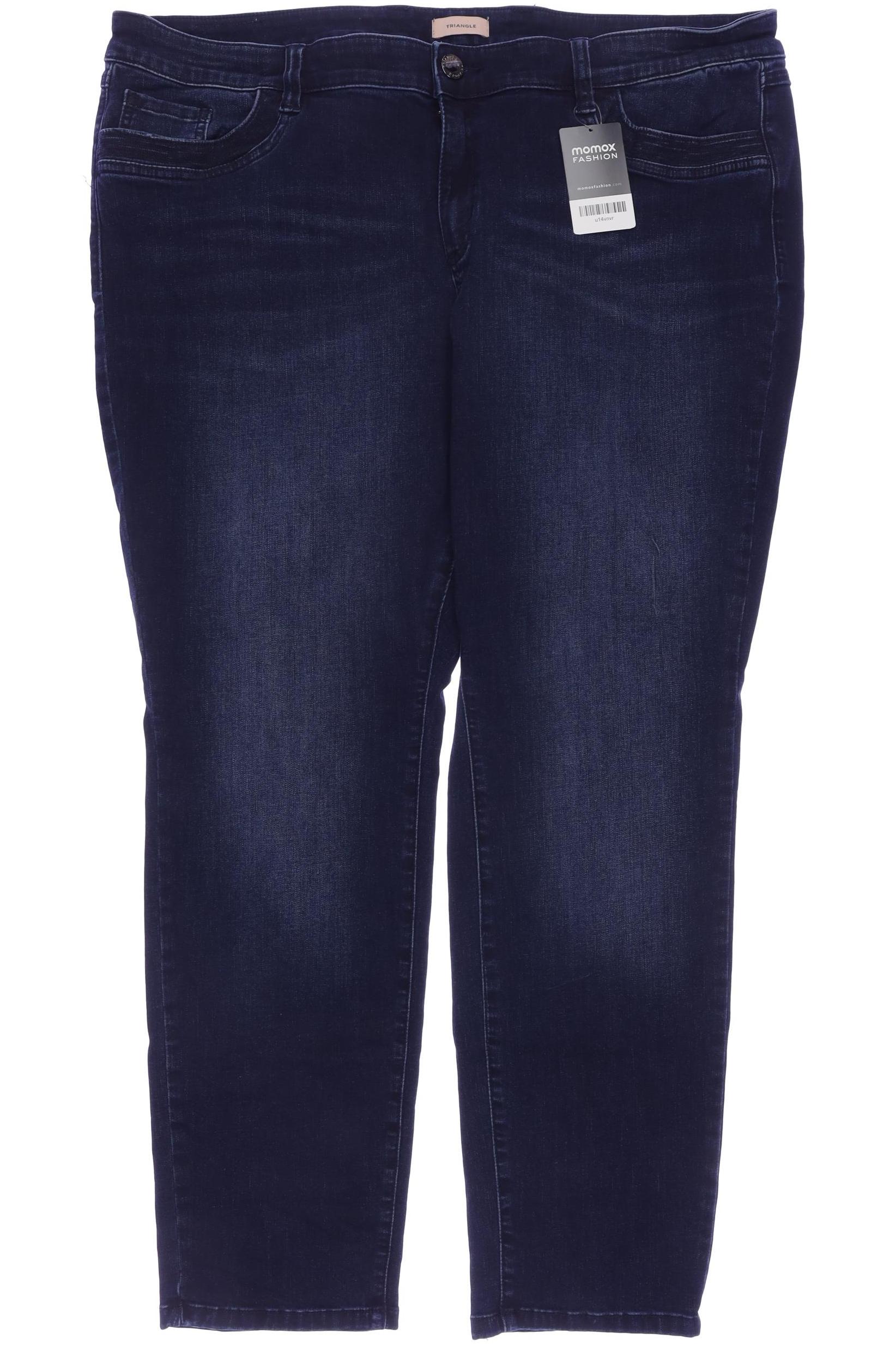 

Triangle Damen Jeans, marineblau, Gr. 52