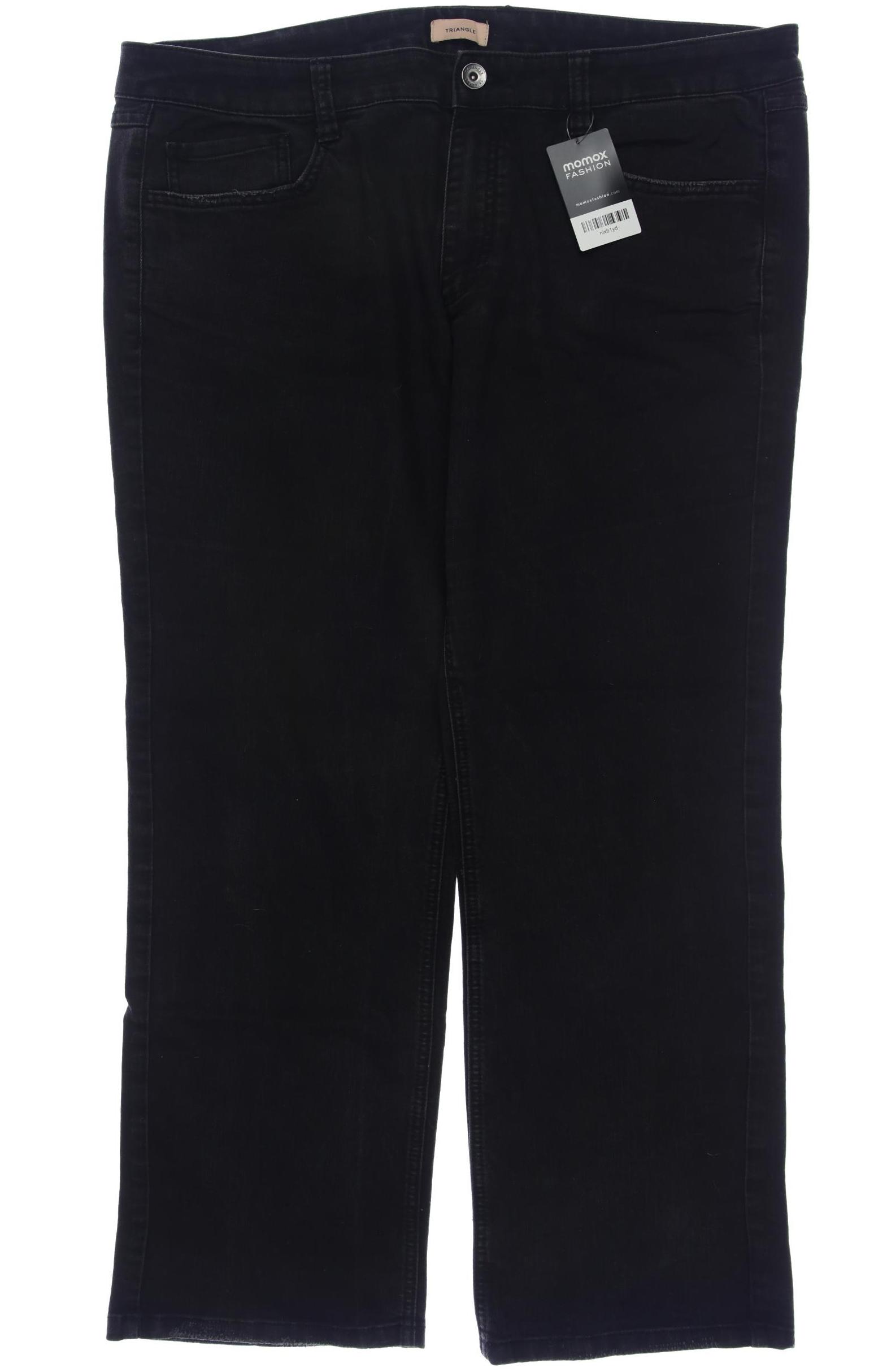 

Triangle Damen Jeans, schwarz, Gr. 48