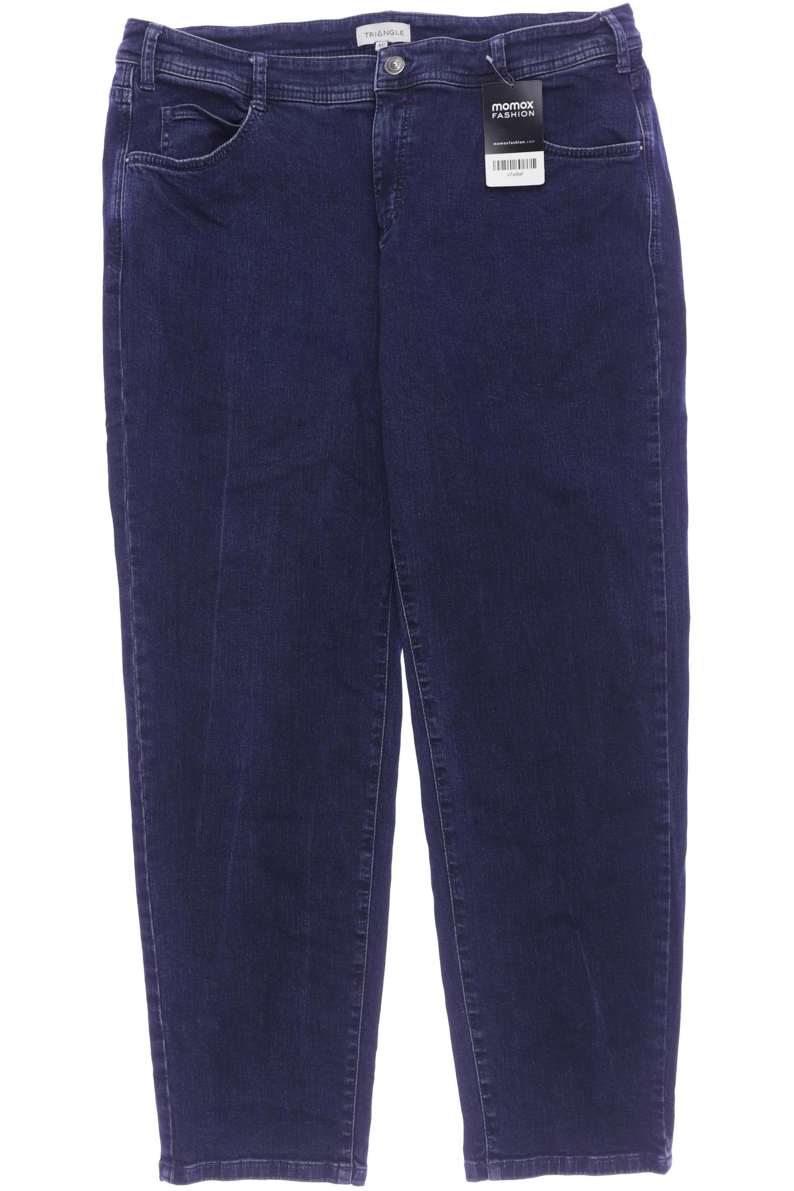 

Triangle Damen Jeans, marineblau, Gr. 46