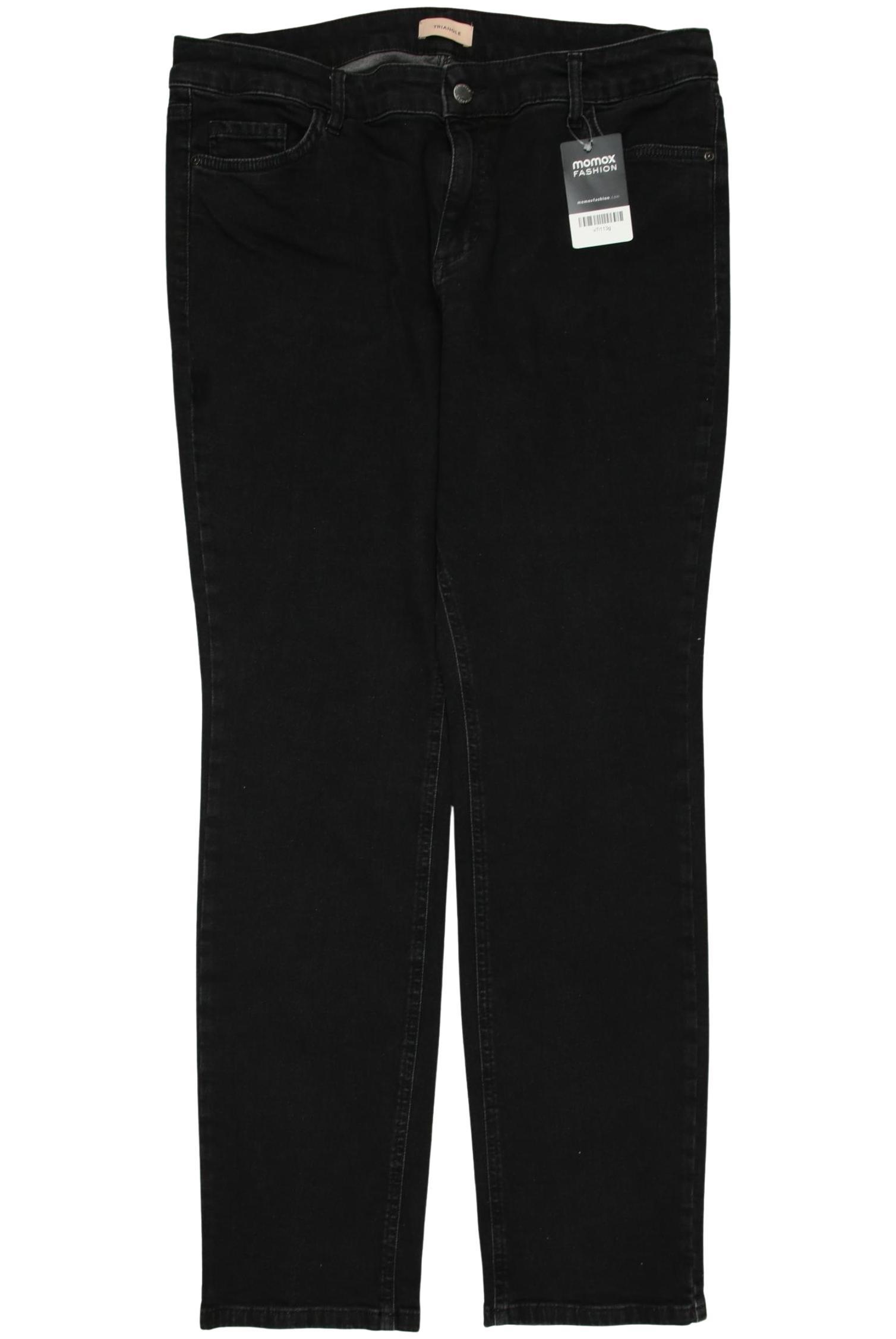 

Triangle Damen Jeans, schwarz, Gr. 46