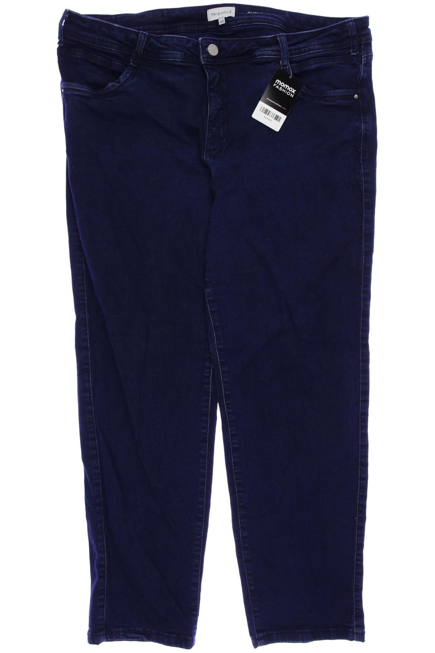

Triangle Damen Jeans, marineblau, Gr. 48