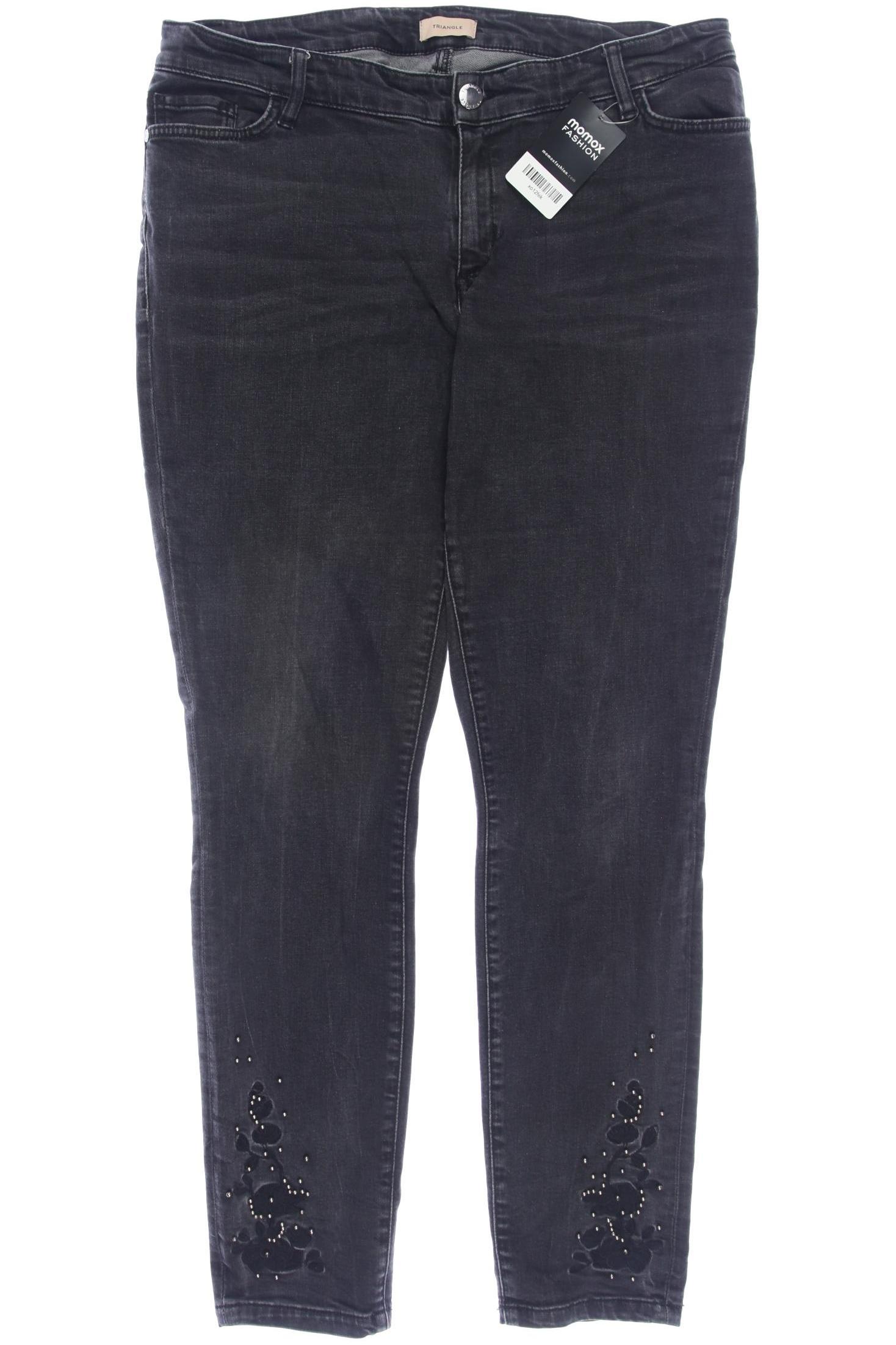

Triangle Damen Jeans, grau, Gr. 44