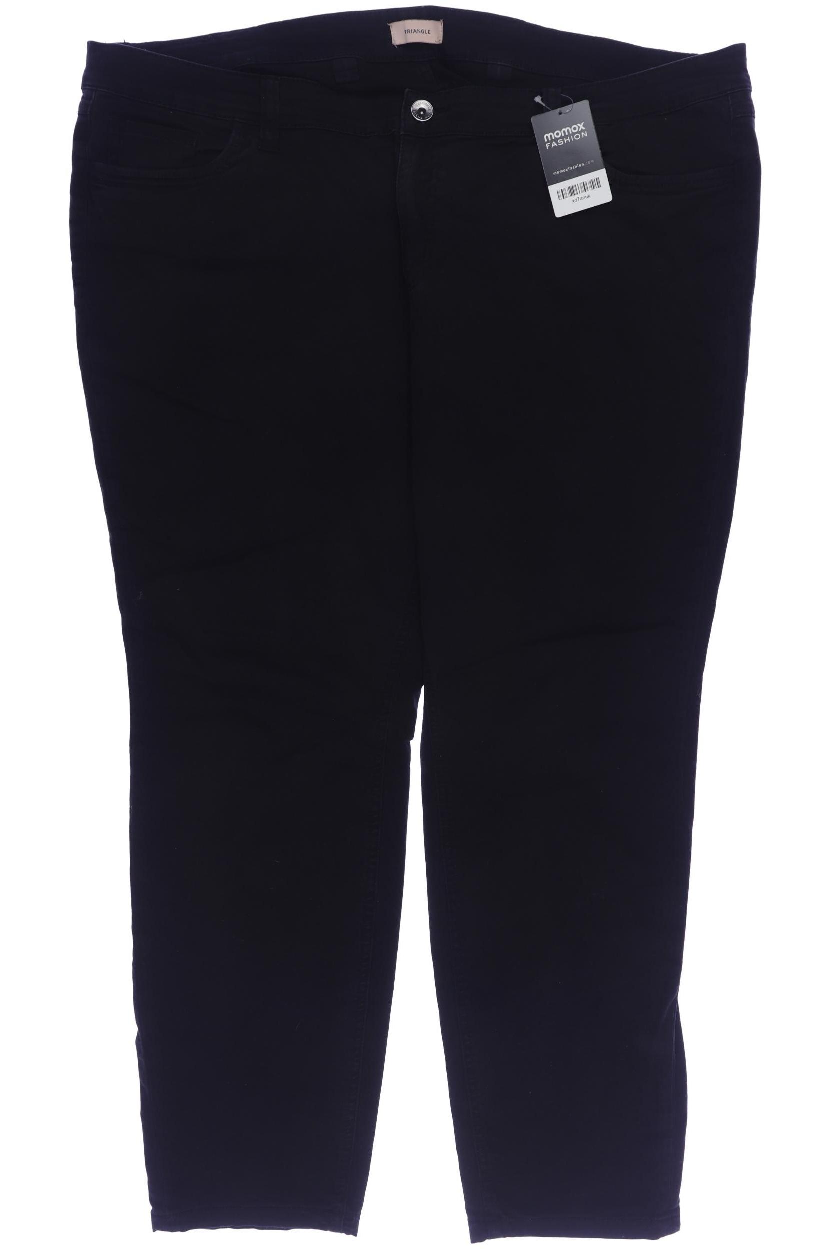 

Triangle Damen Jeans, schwarz, Gr. 52