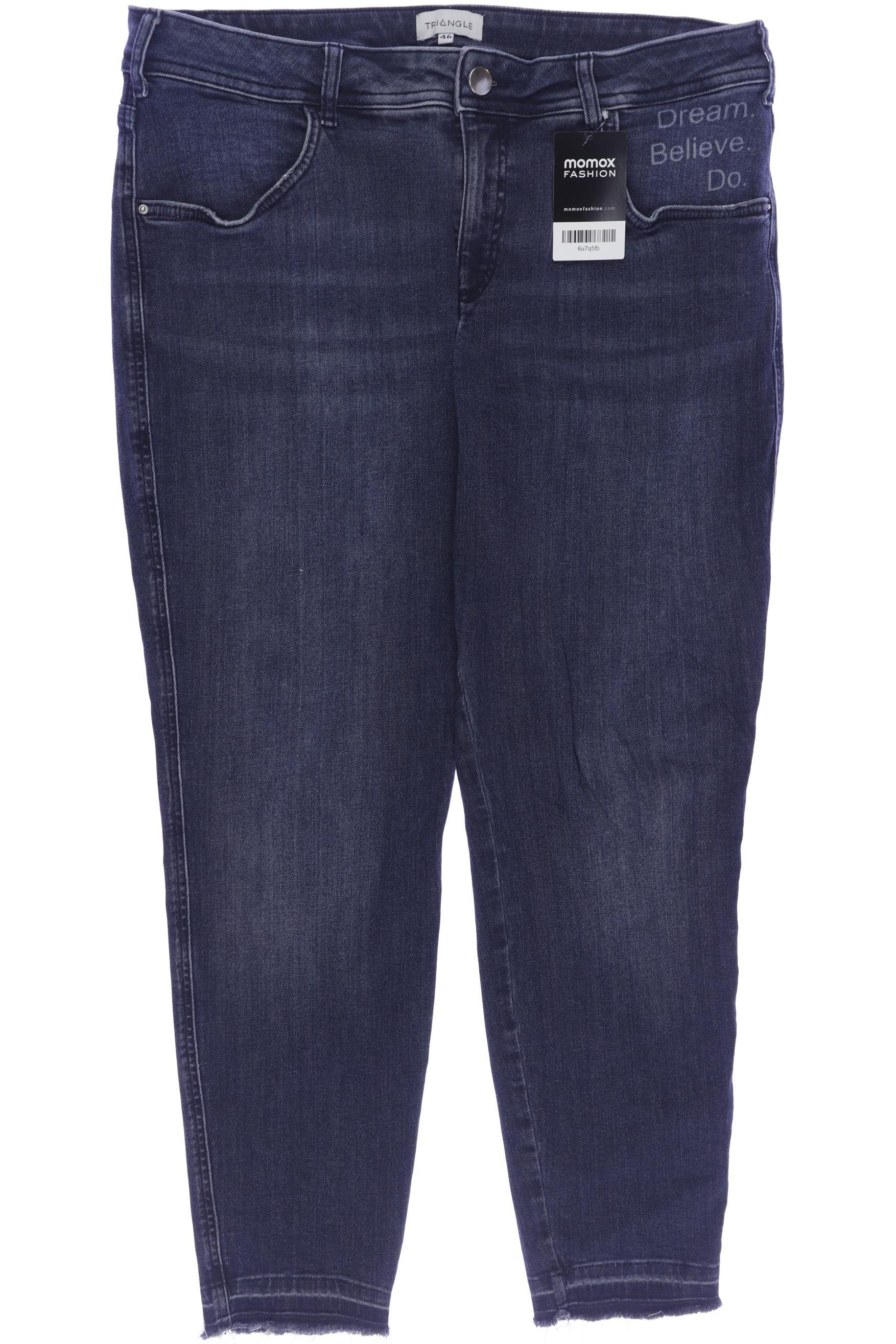 

Triangle Damen Jeans, marineblau, Gr. 46