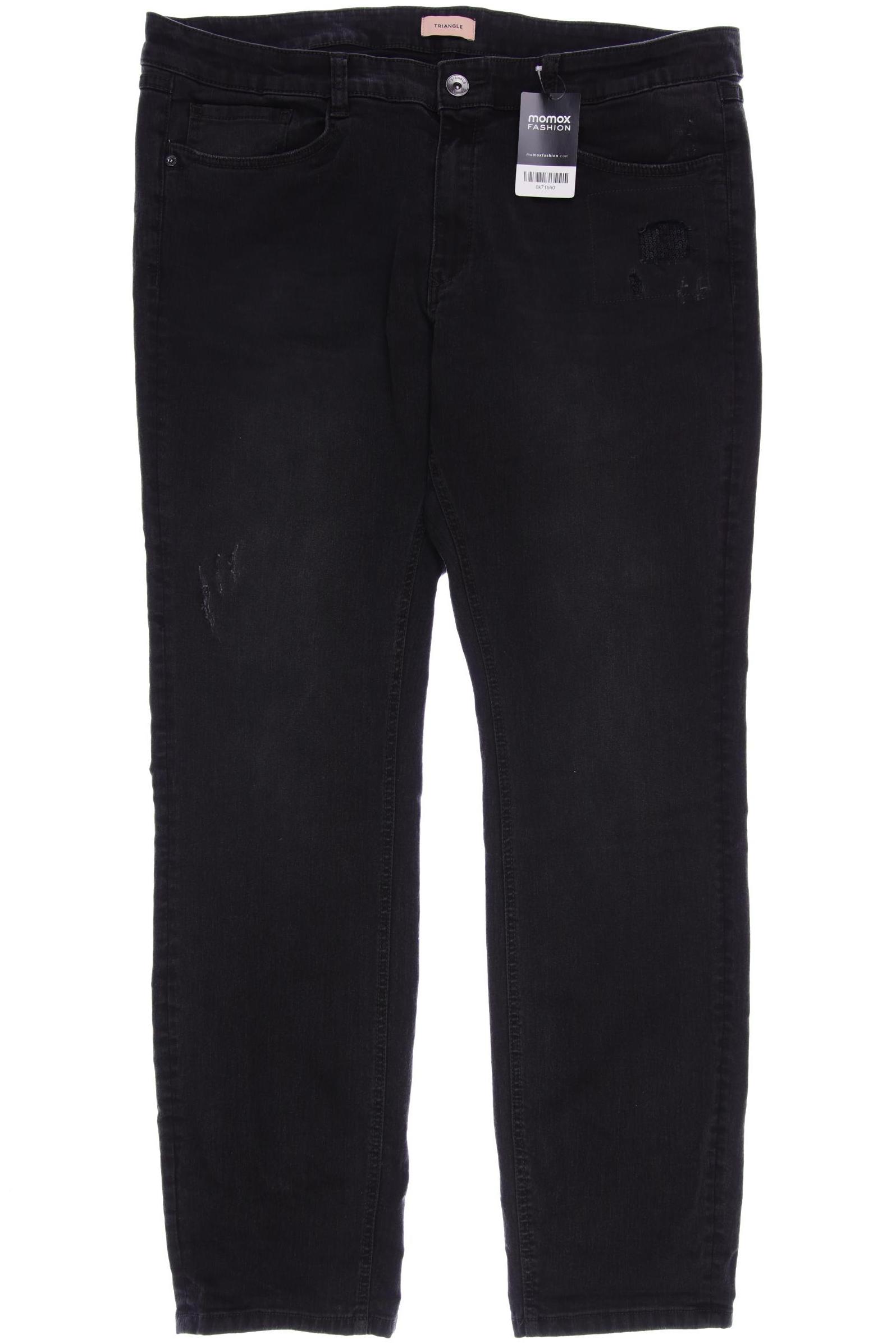 

TRIANGLE Damen Jeans, schwarz