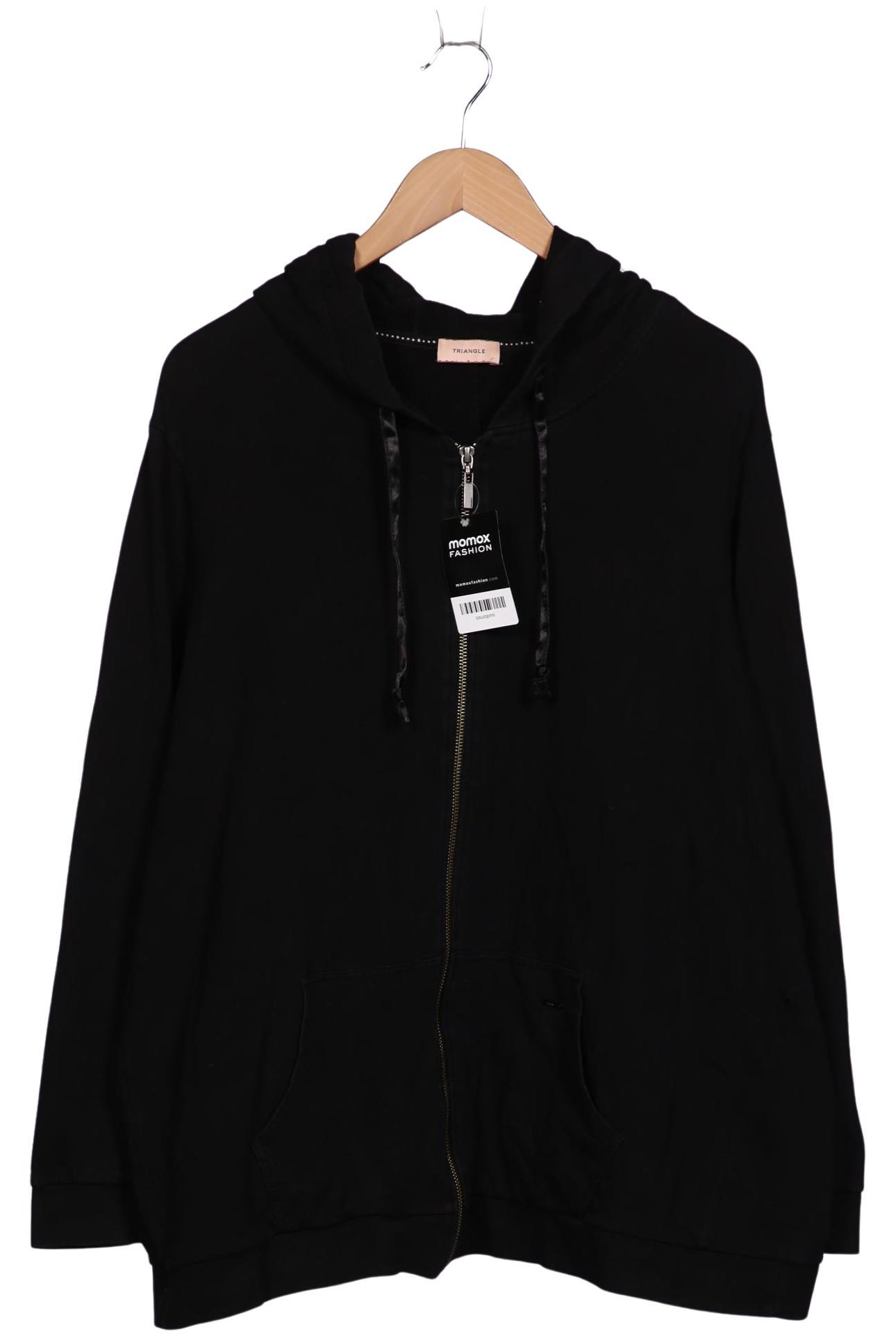 

Triangle Damen Kapuzenpullover, schwarz, Gr. 52