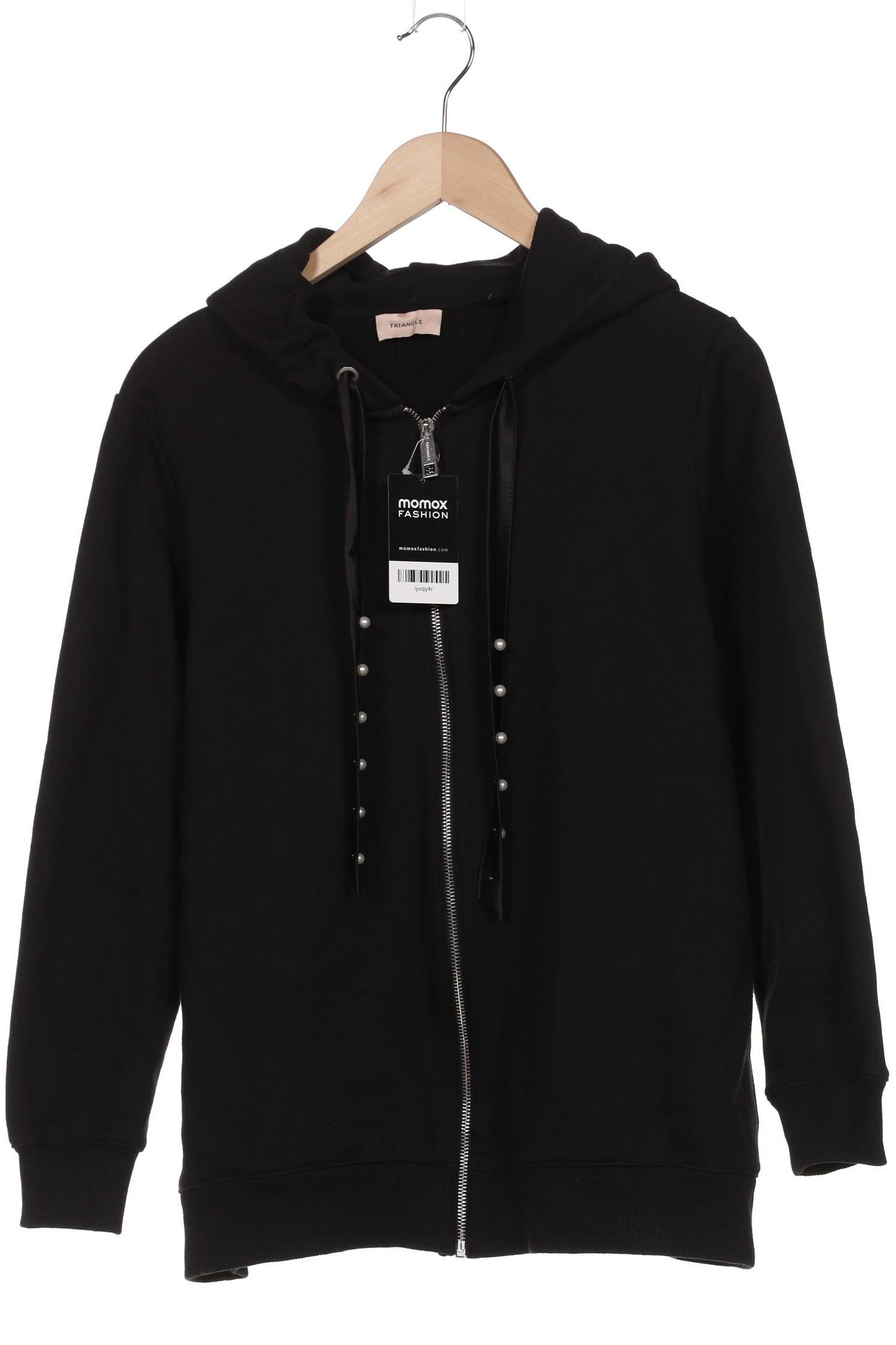 

Triangle Damen Kapuzenpullover, schwarz, Gr. 46
