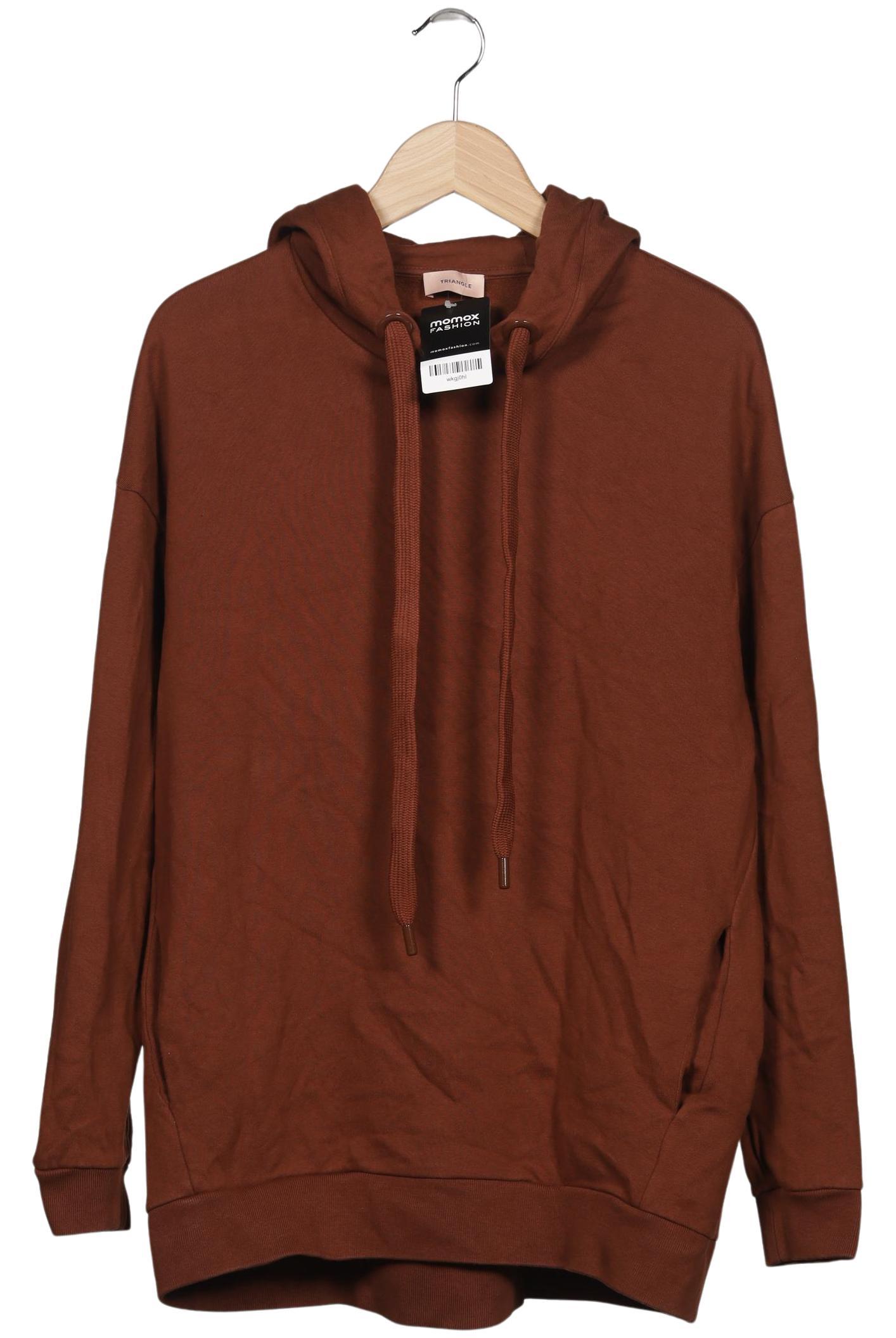 

Triangle Damen Kapuzenpullover, braun, Gr. 42
