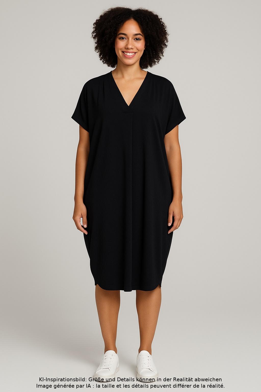 

Triangle Damen Kleid, marineblau, Gr. 46