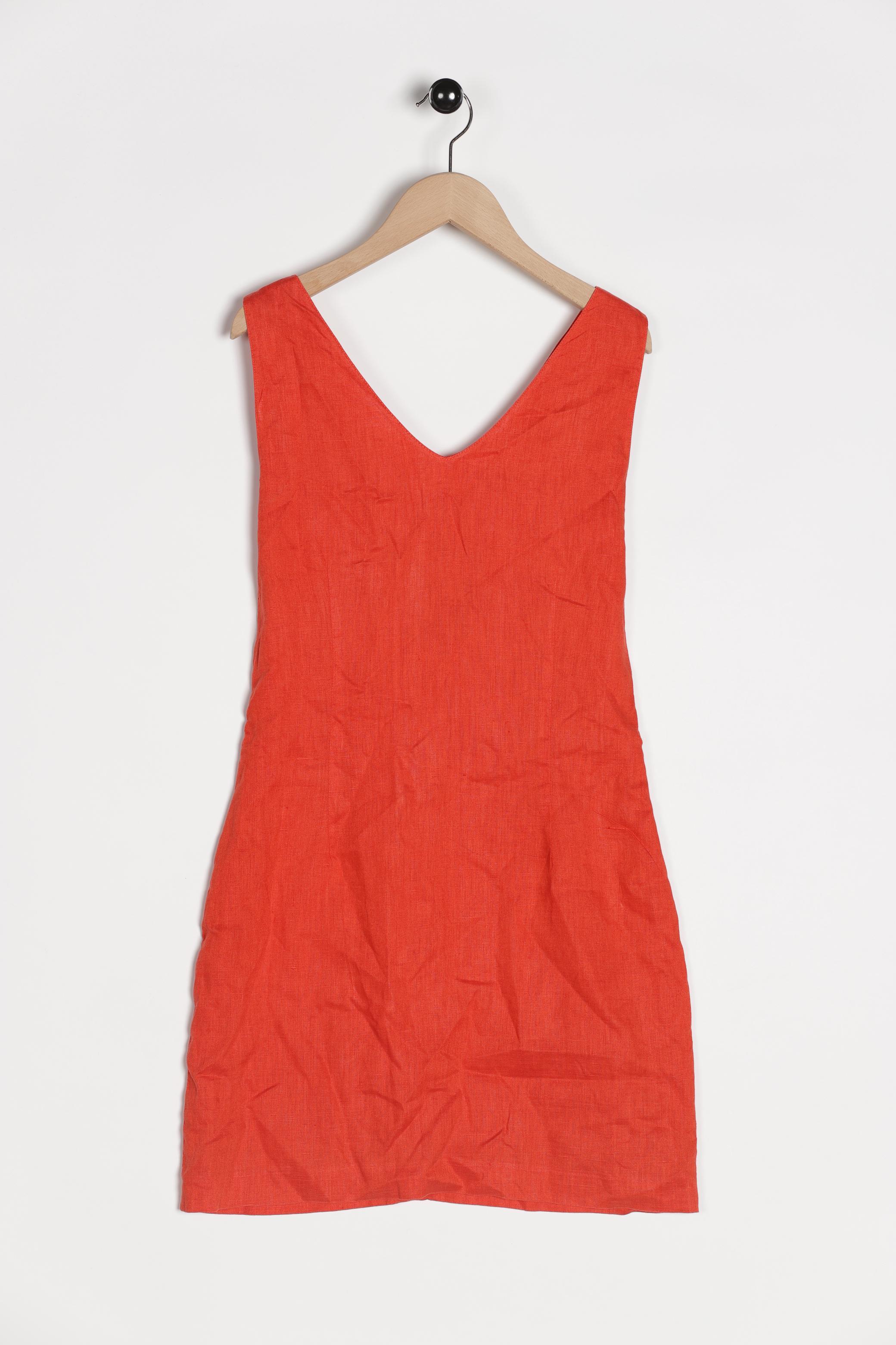 

Triangle Damen Kleid, orange, Gr. 36