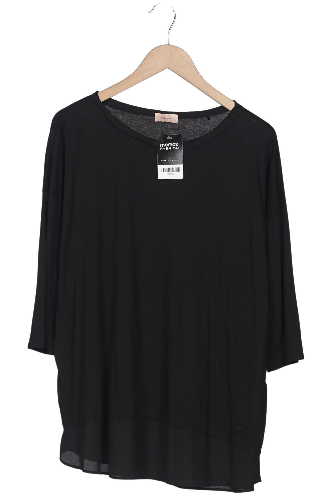 

Triangle Damen Langarmshirt, schwarz, Gr. 50