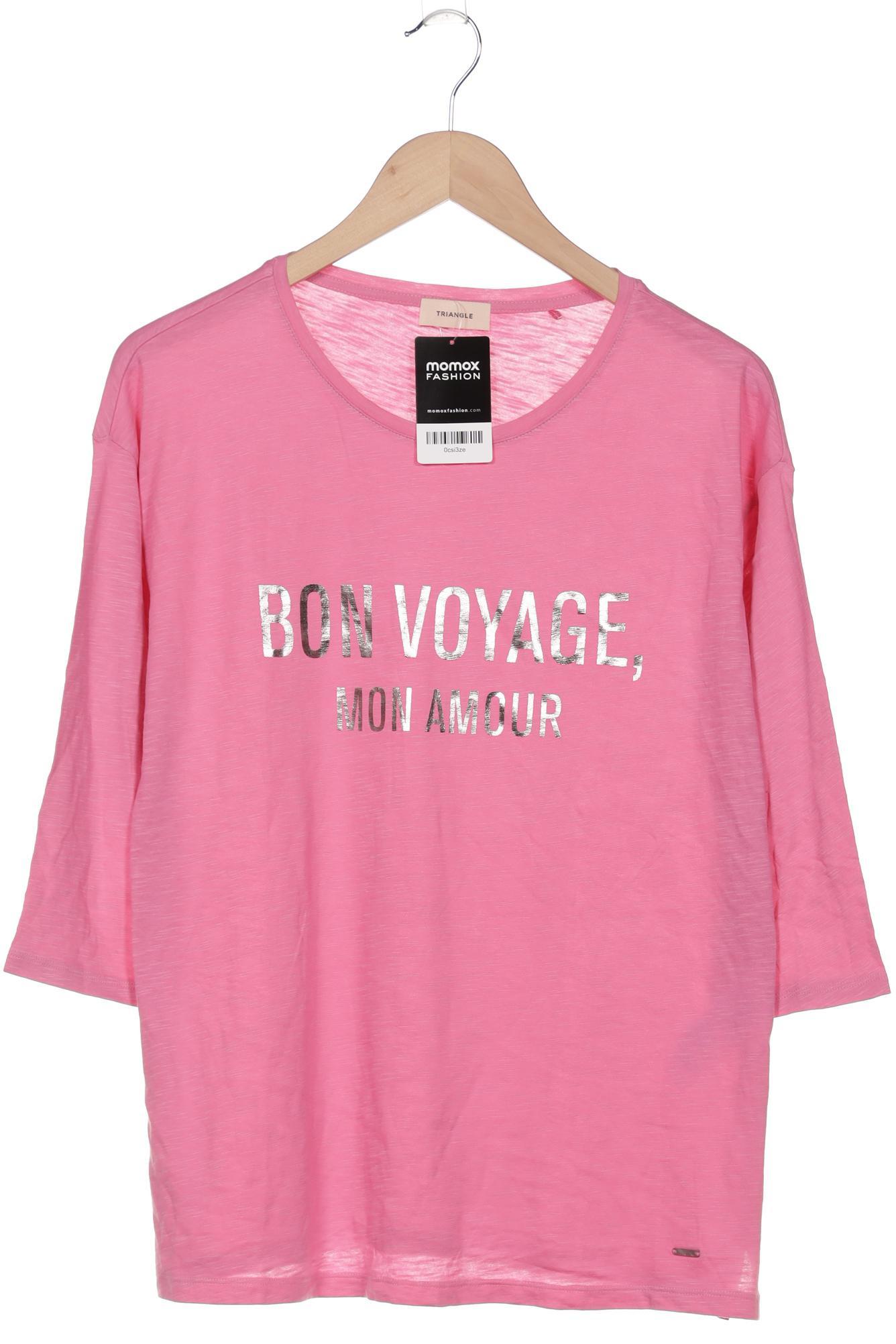 

Triangle Damen Langarmshirt, pink, Gr. 40