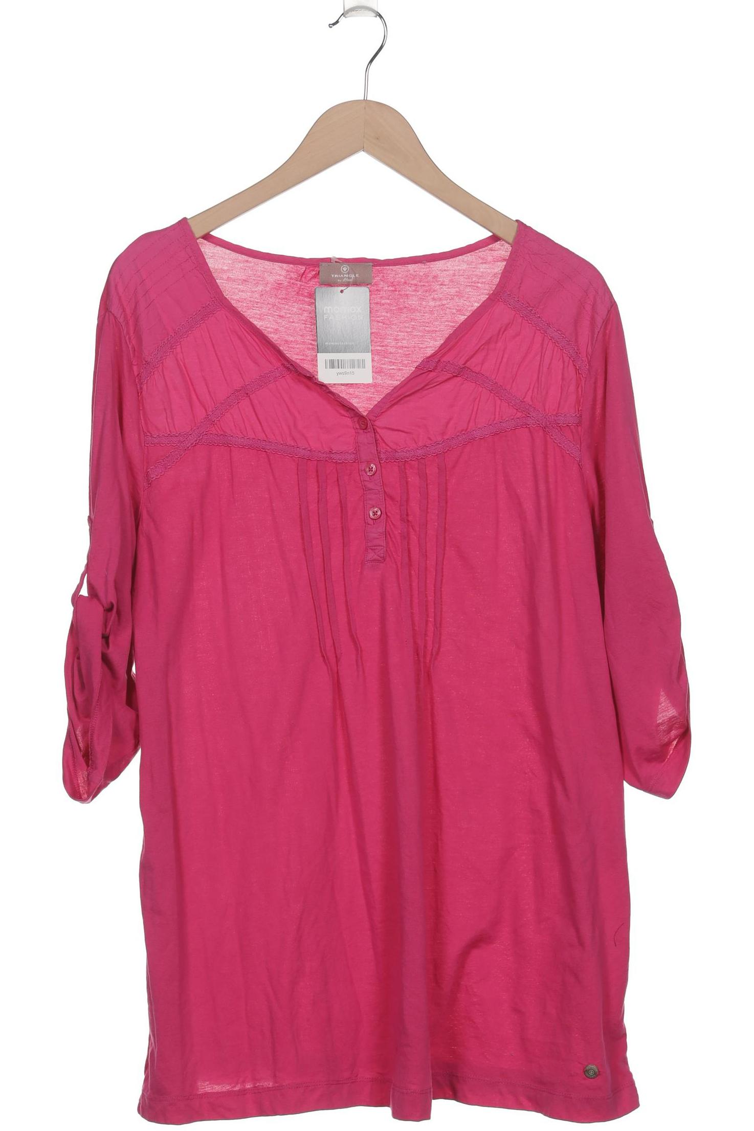 

Triangle Damen Langarmshirt, pink, Gr. 48