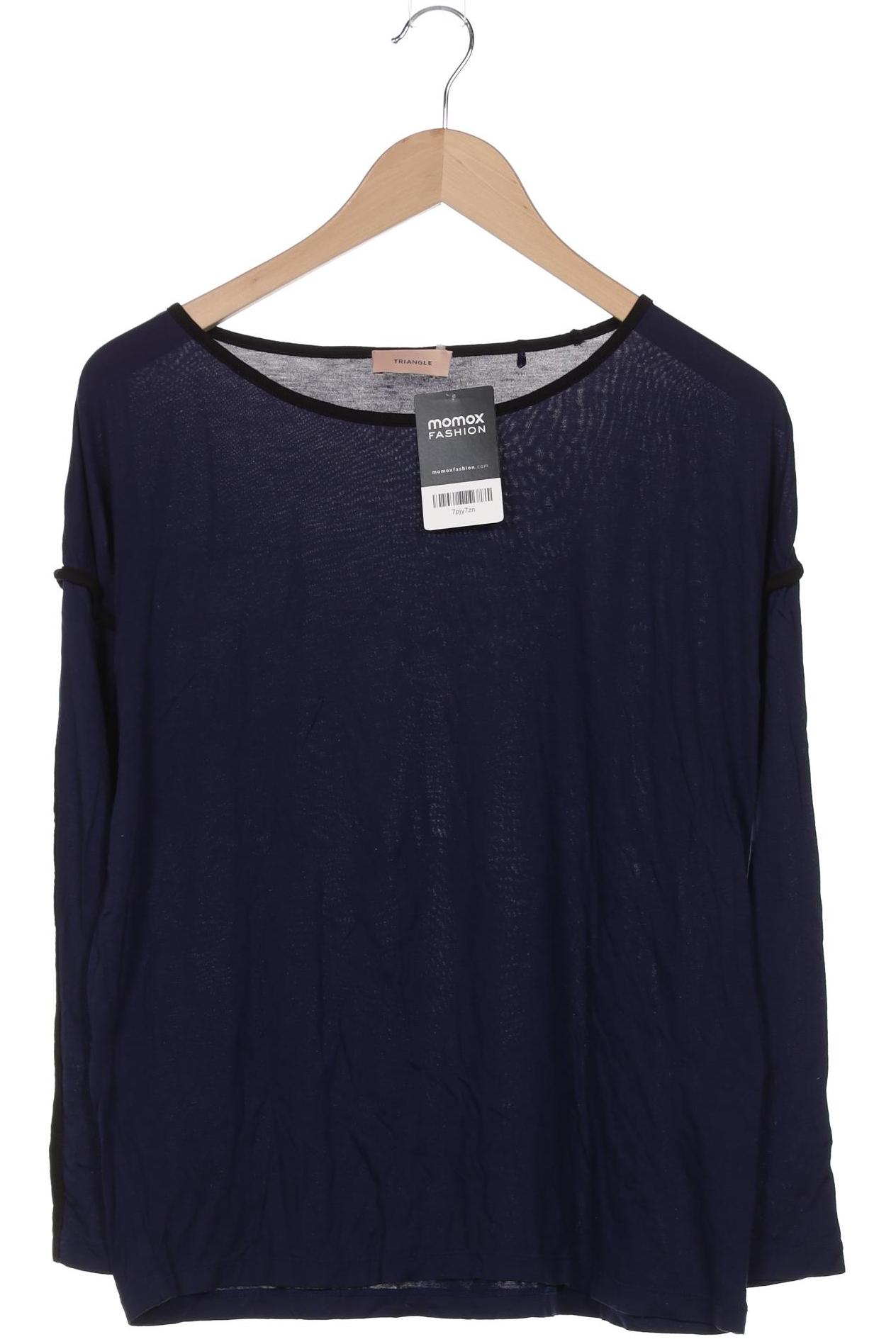 

Triangle Damen Langarmshirt, marineblau, Gr. 44