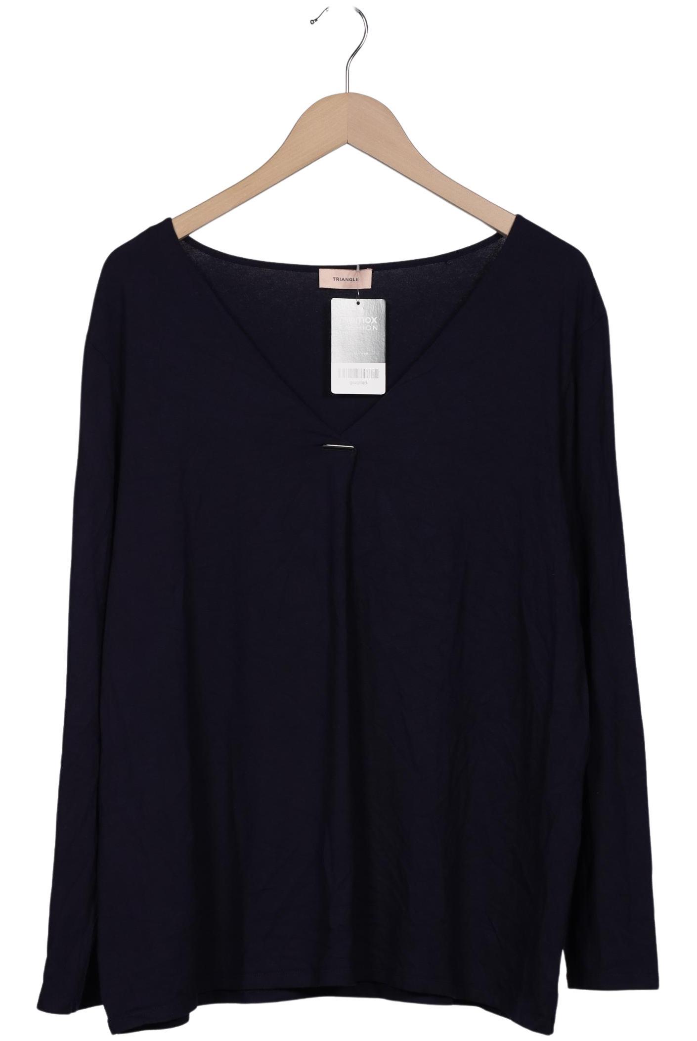 

Triangle Damen Langarmshirt, marineblau, Gr. 46