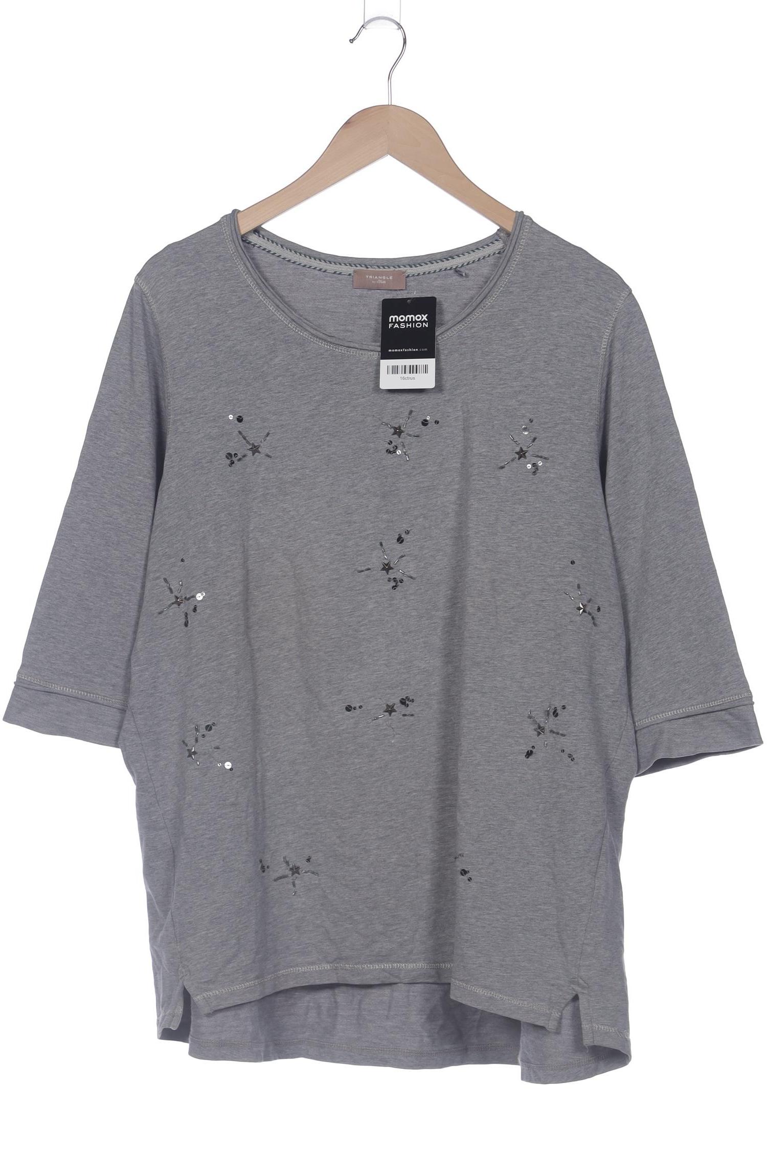 

Triangle Damen Langarmshirt, grau, Gr. 44