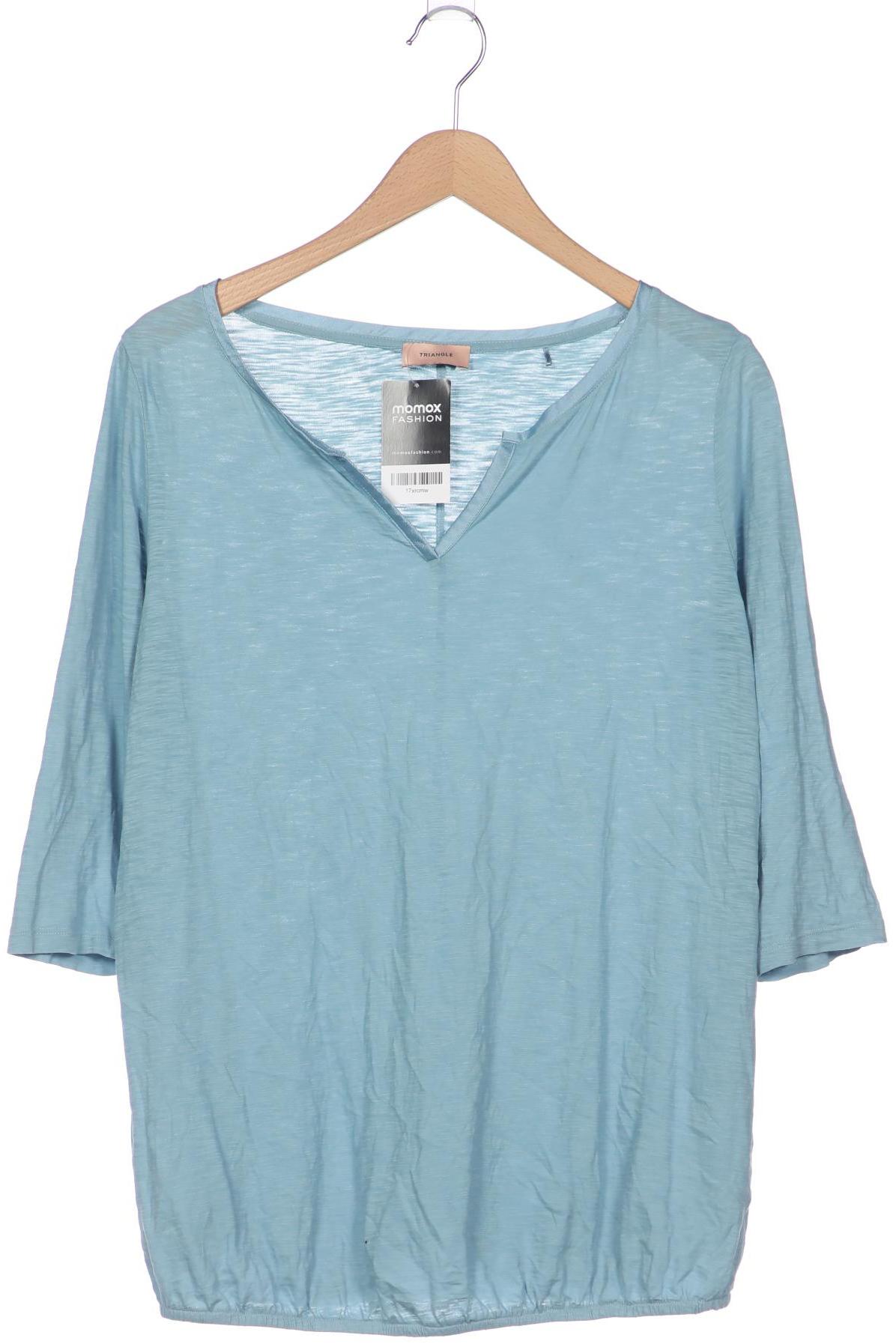 

Triangle Damen Langarmshirt, hellblau, Gr. 38