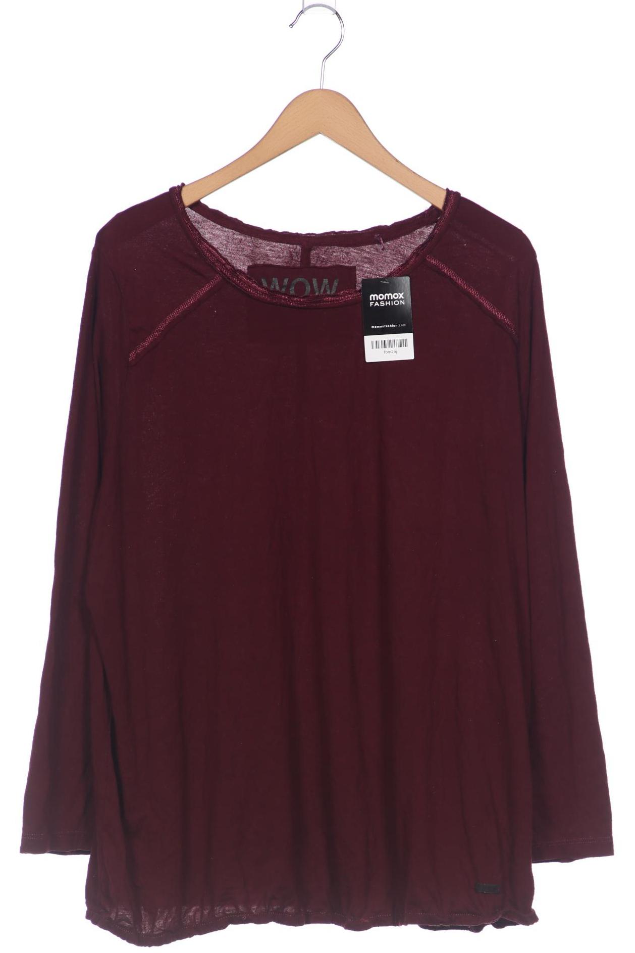

Triangle Damen Langarmshirt, bordeaux, Gr. 52
