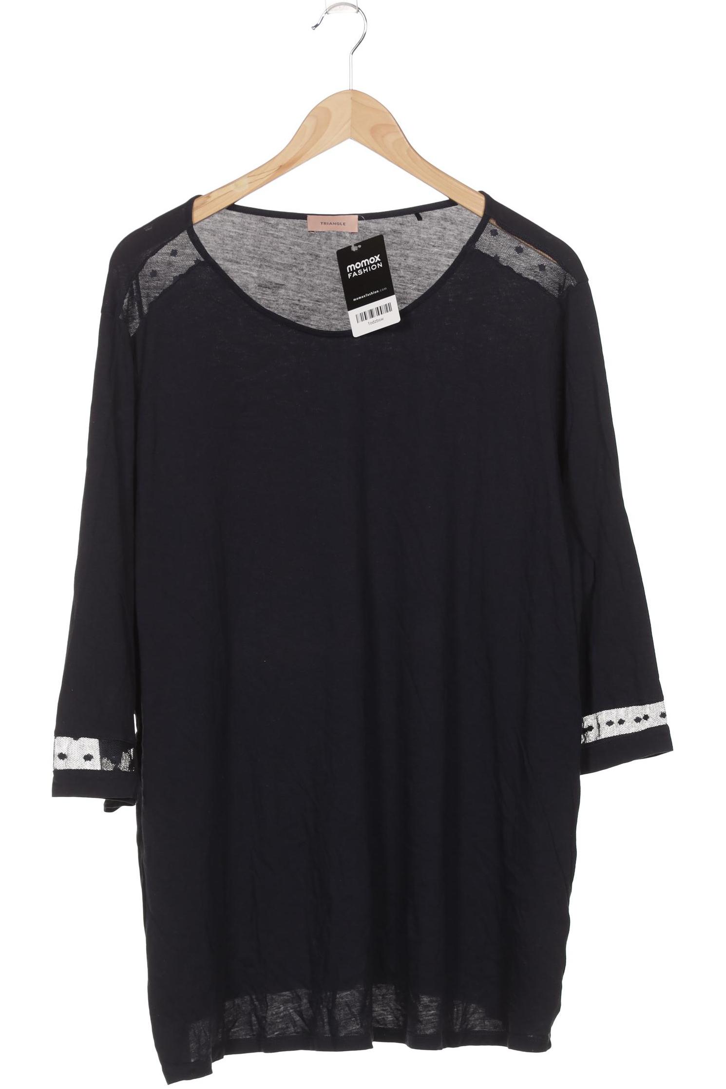 

Triangle Damen Langarmshirt, marineblau, Gr. 52