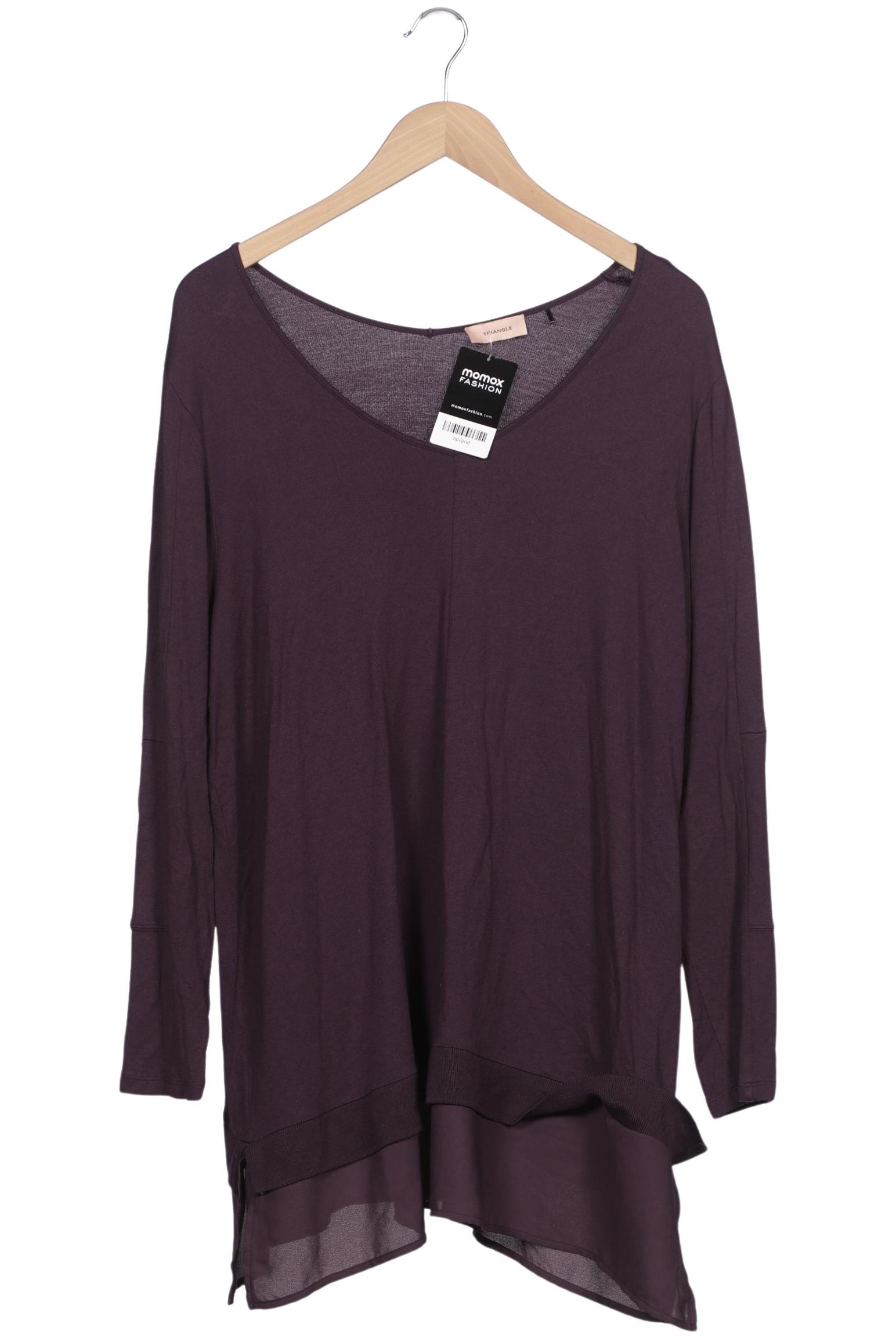 

Triangle Damen Langarmshirt, flieder, Gr. 52