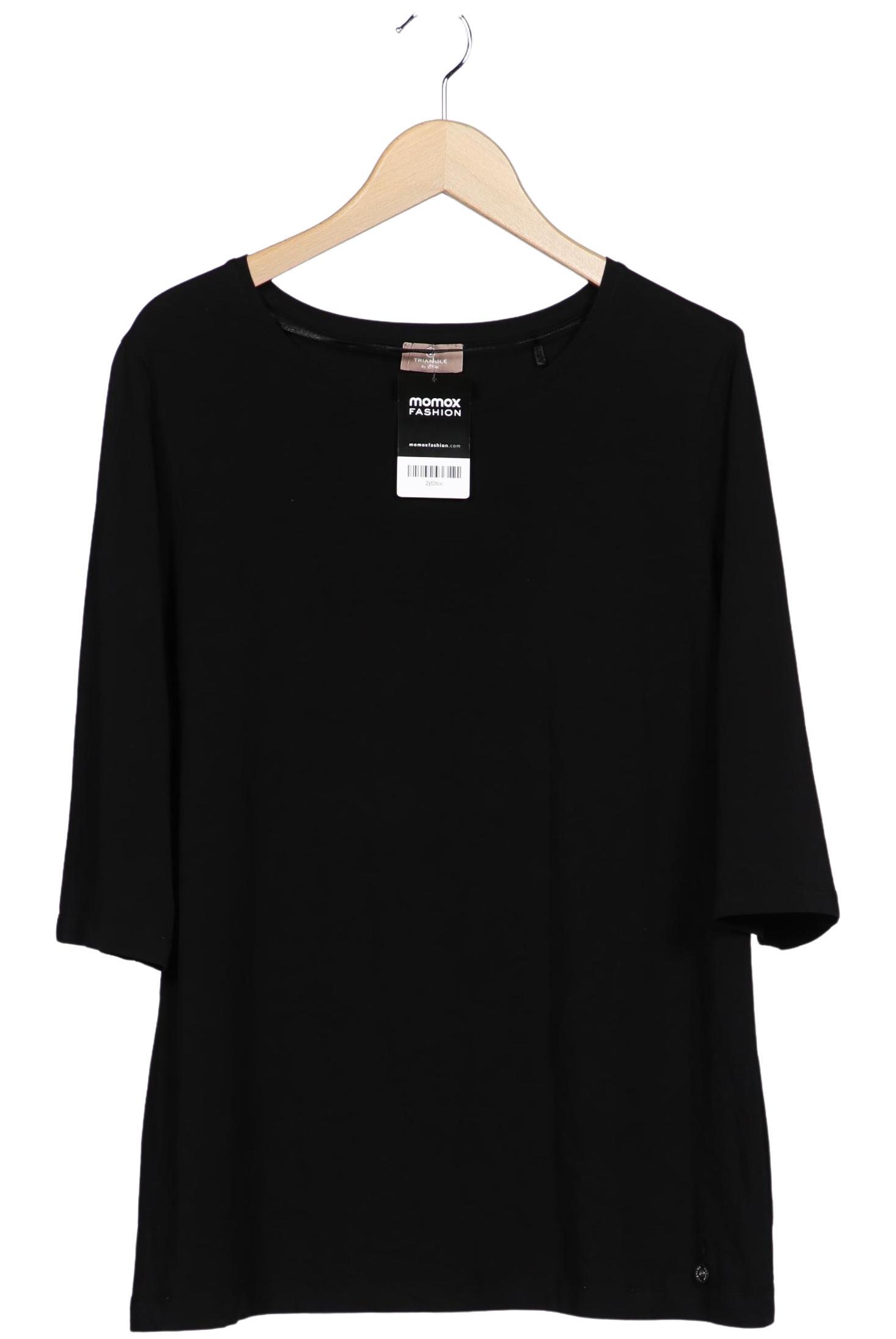 

Triangle Damen Langarmshirt, schwarz, Gr. 46