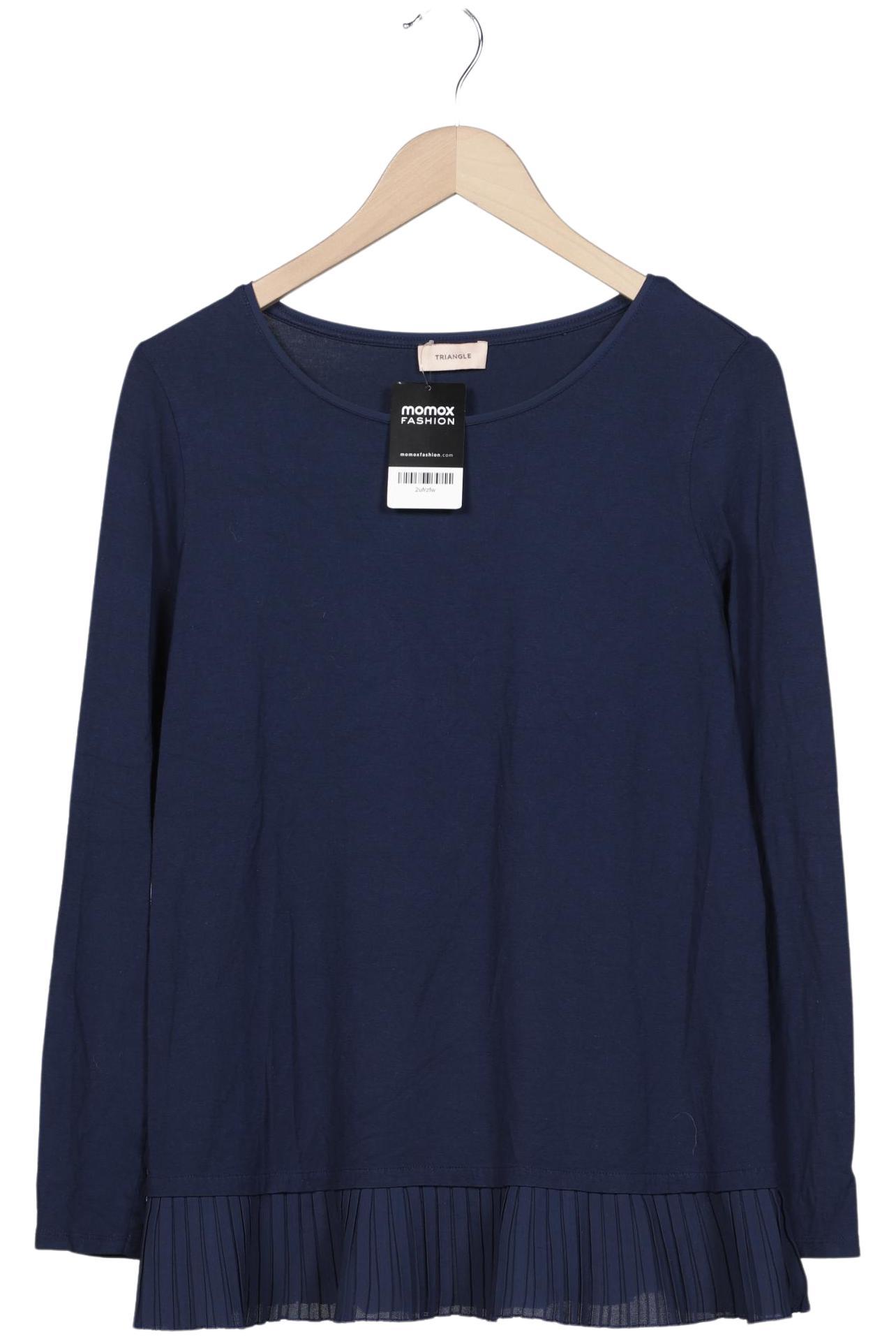 

Triangle Damen Langarmshirt, marineblau, Gr. 44