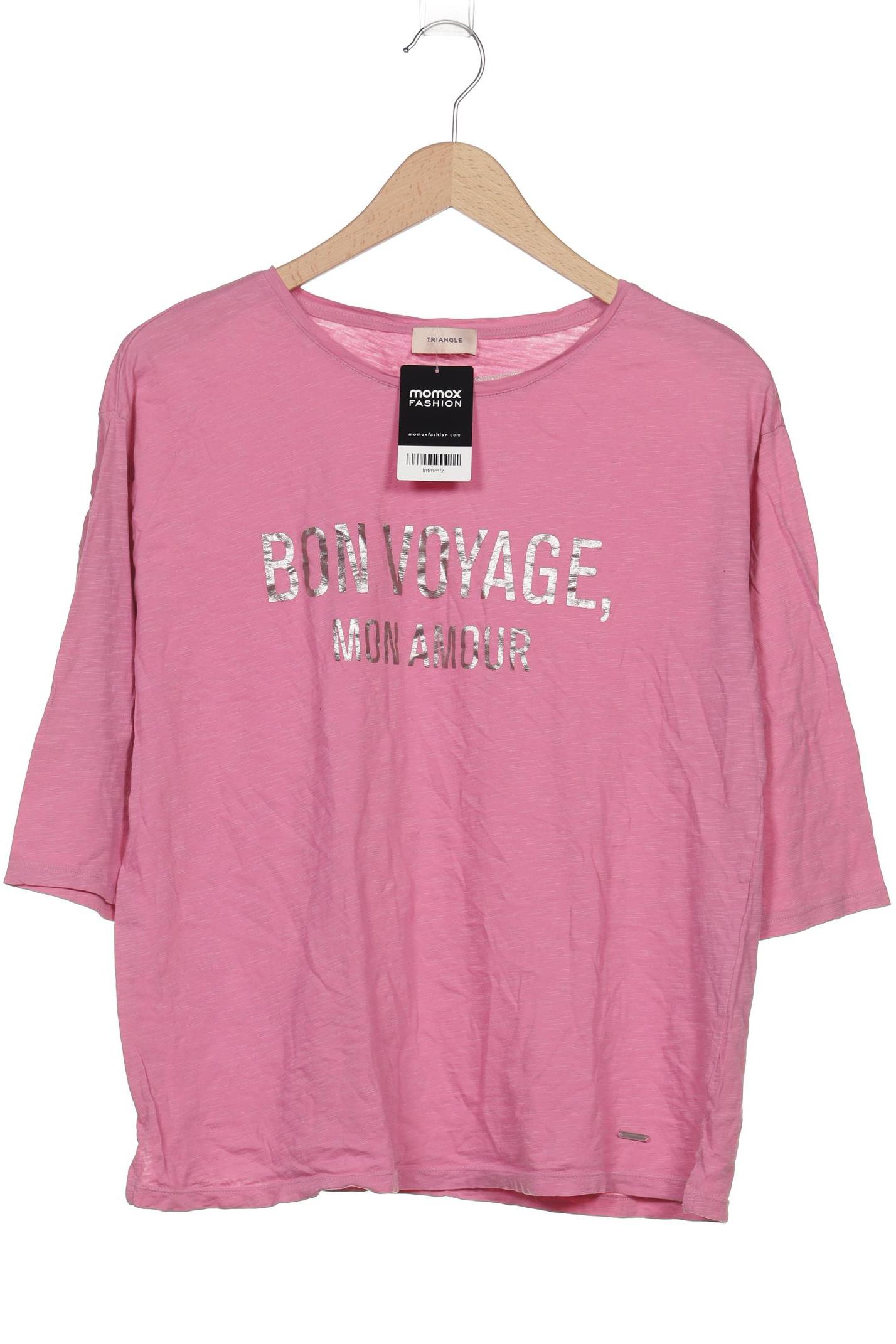 

Triangle Damen Langarmshirt, pink, Gr. 40