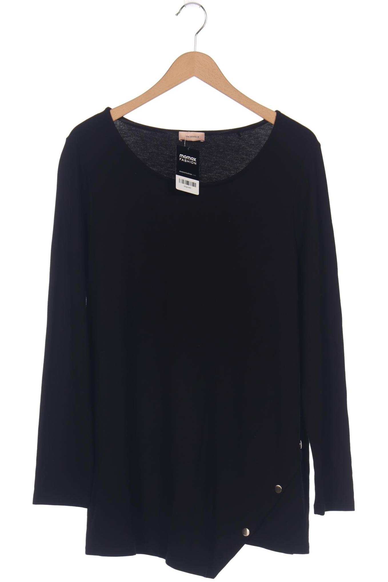 

Triangle Damen Langarmshirt, schwarz, Gr. 48