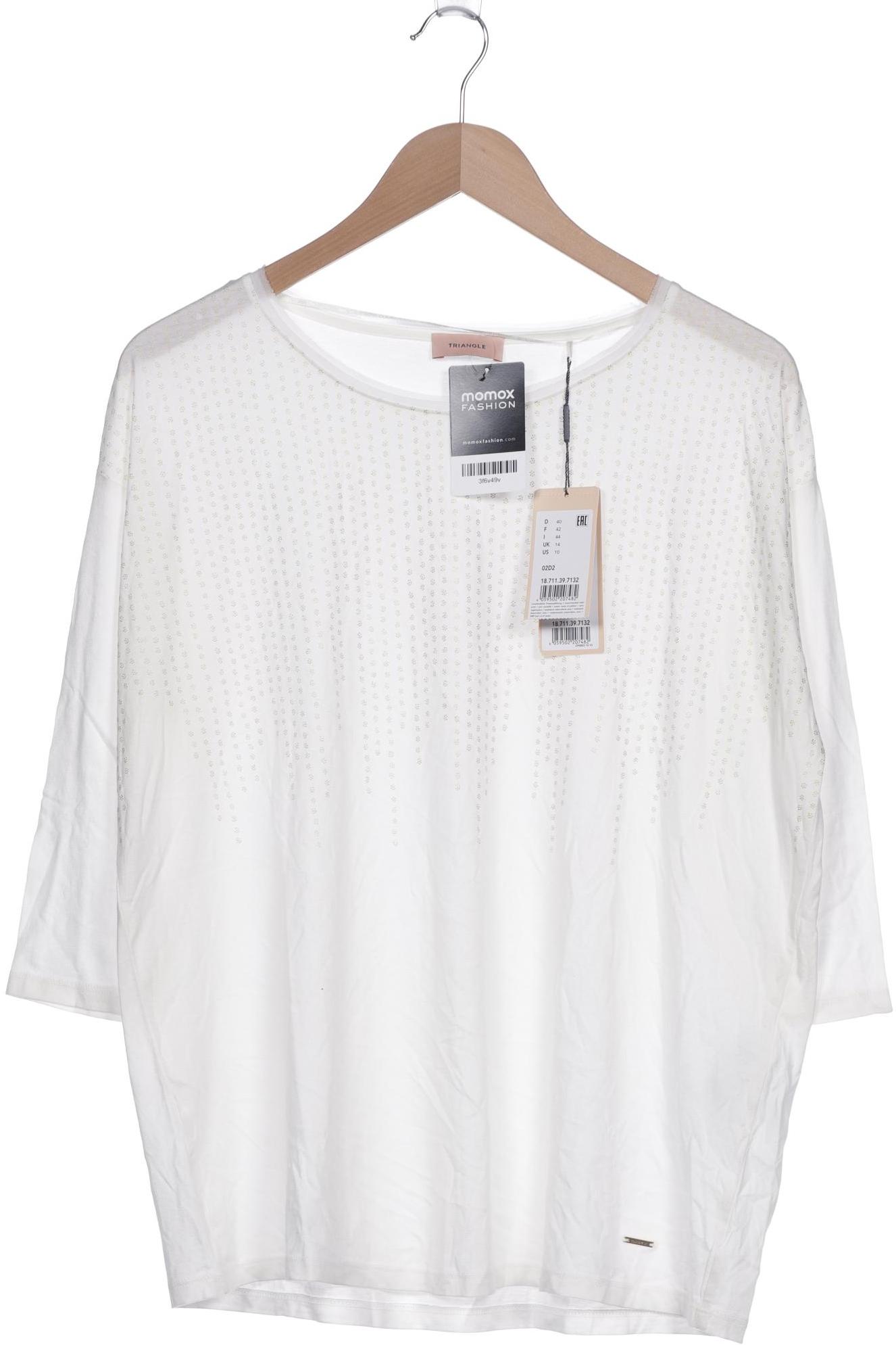 

TRIANGLE Damen Langarmshirt, weiß