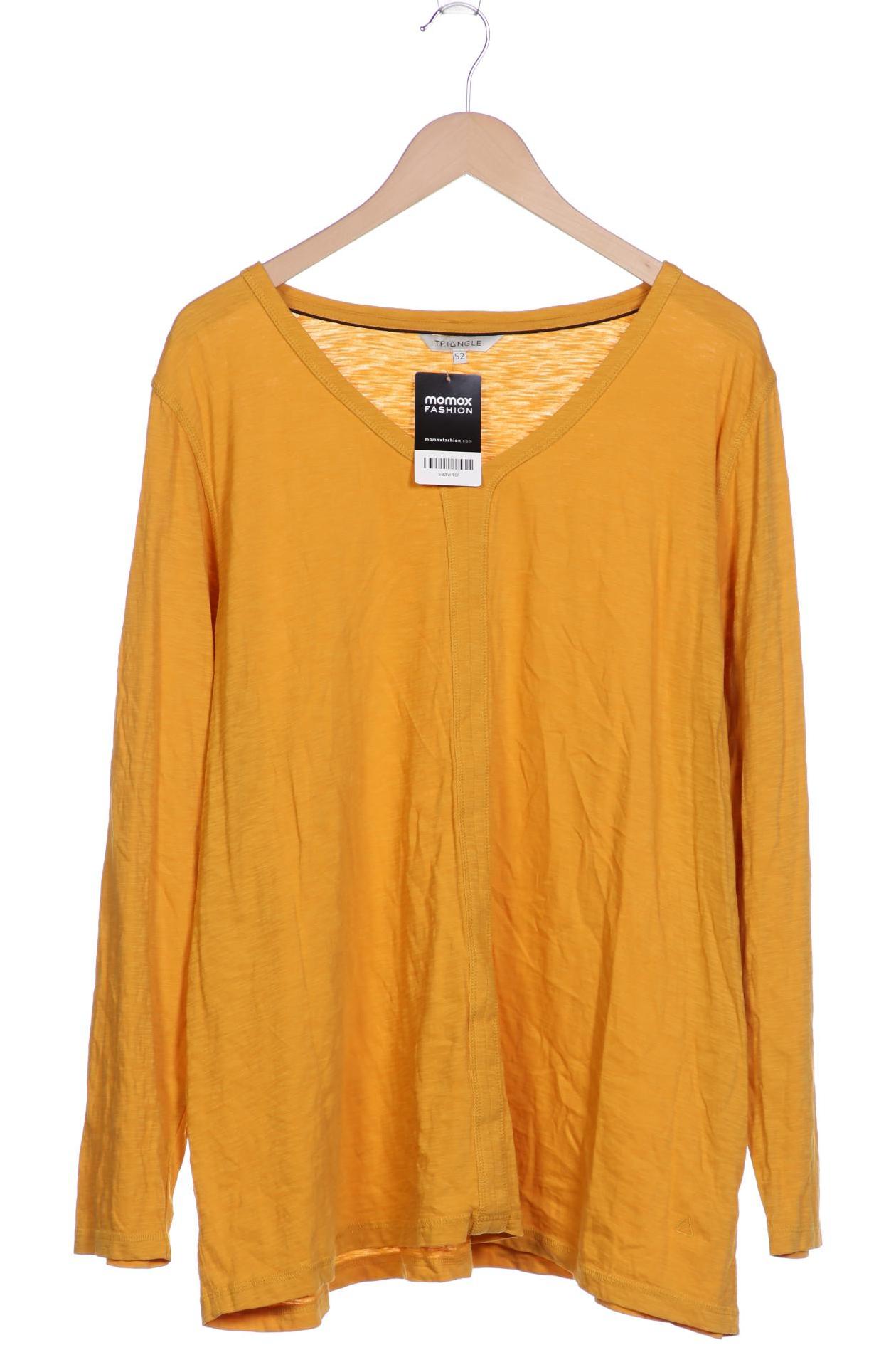 

Triangle Damen Langarmshirt, gelb, Gr. 52