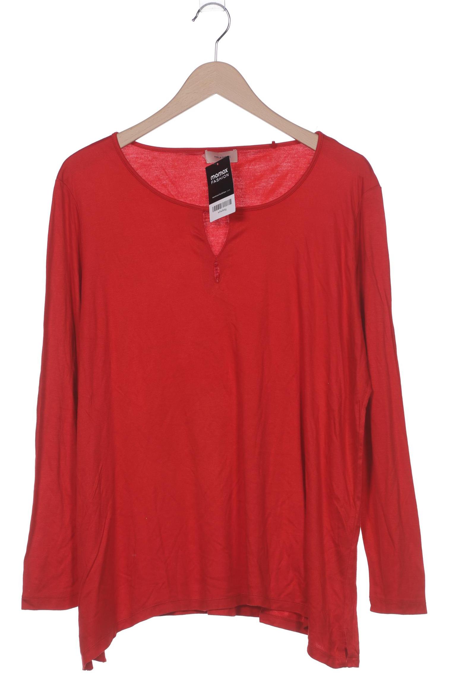 

Triangle Damen Langarmshirt, rot, Gr. 46
