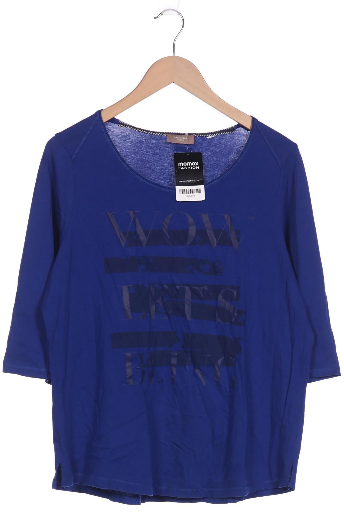 

Triangle Damen Langarmshirt, blau, Gr. 46
