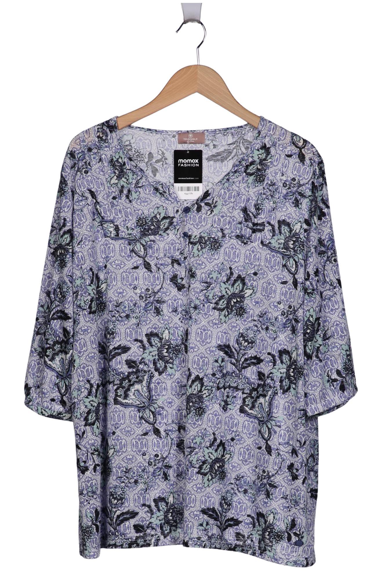 

Triangle Damen Langarmshirt, blau, Gr. 54