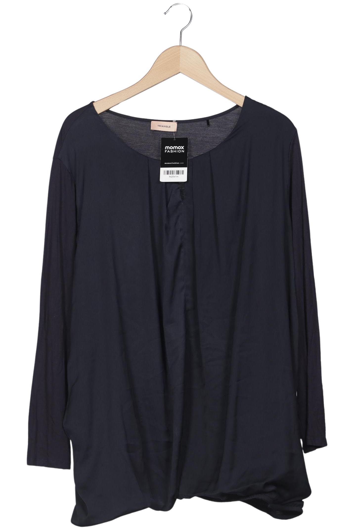 

Triangle Damen Langarmshirt, marineblau, Gr. 46