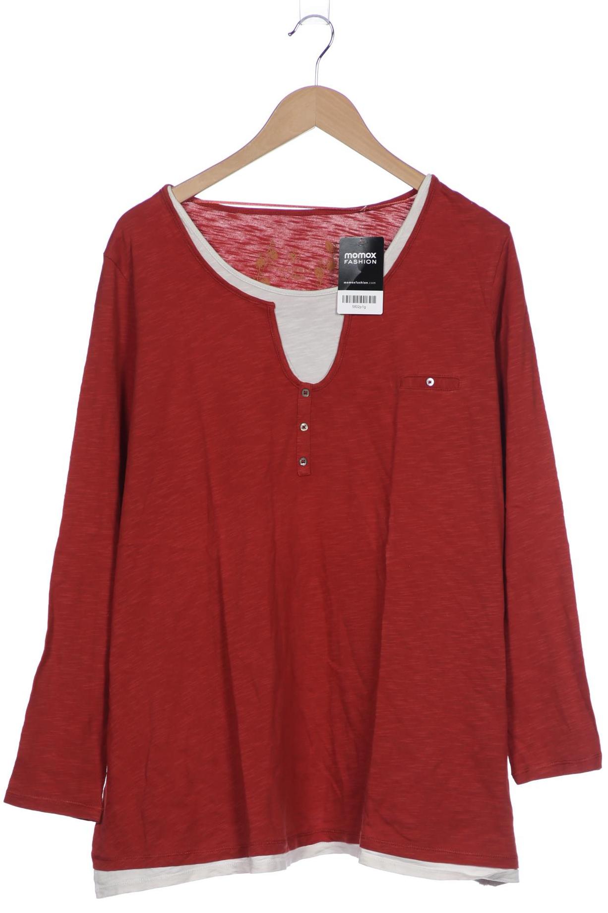 

Triangle Damen Langarmshirt, orange, Gr. 50