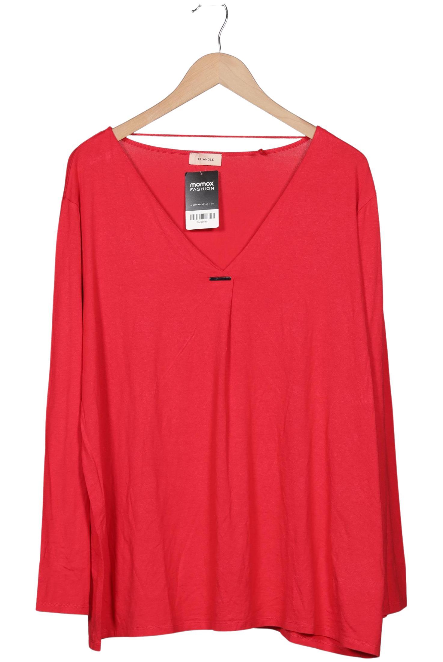 

Triangle Damen Langarmshirt, rot, Gr. 48