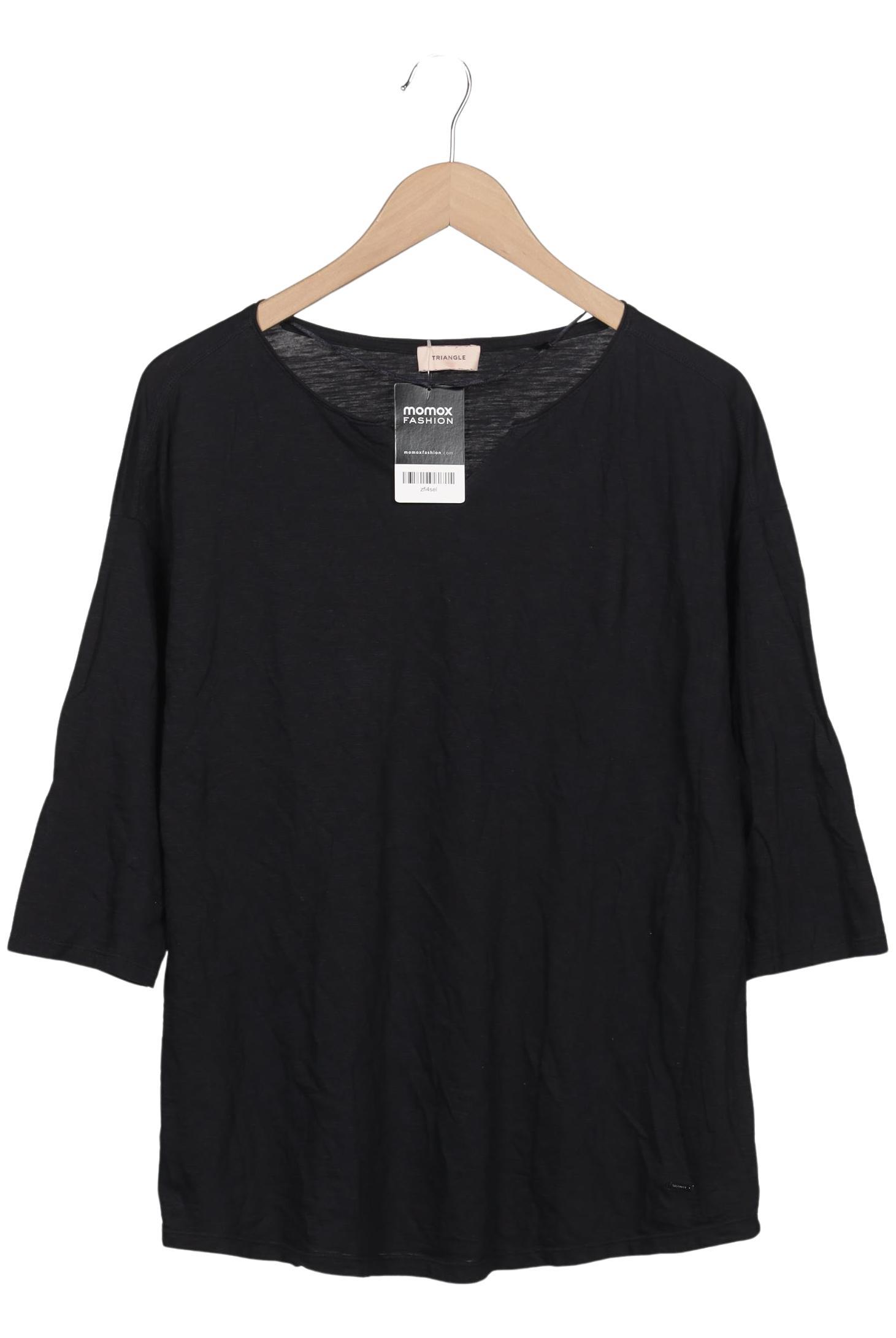 

Triangle Damen Langarmshirt, schwarz, Gr. 44