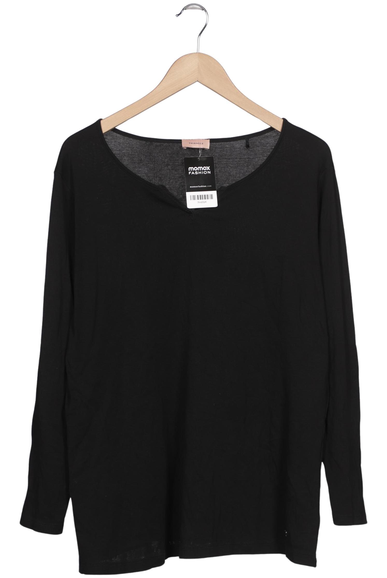

Triangle Damen Langarmshirt, schwarz, Gr. 50