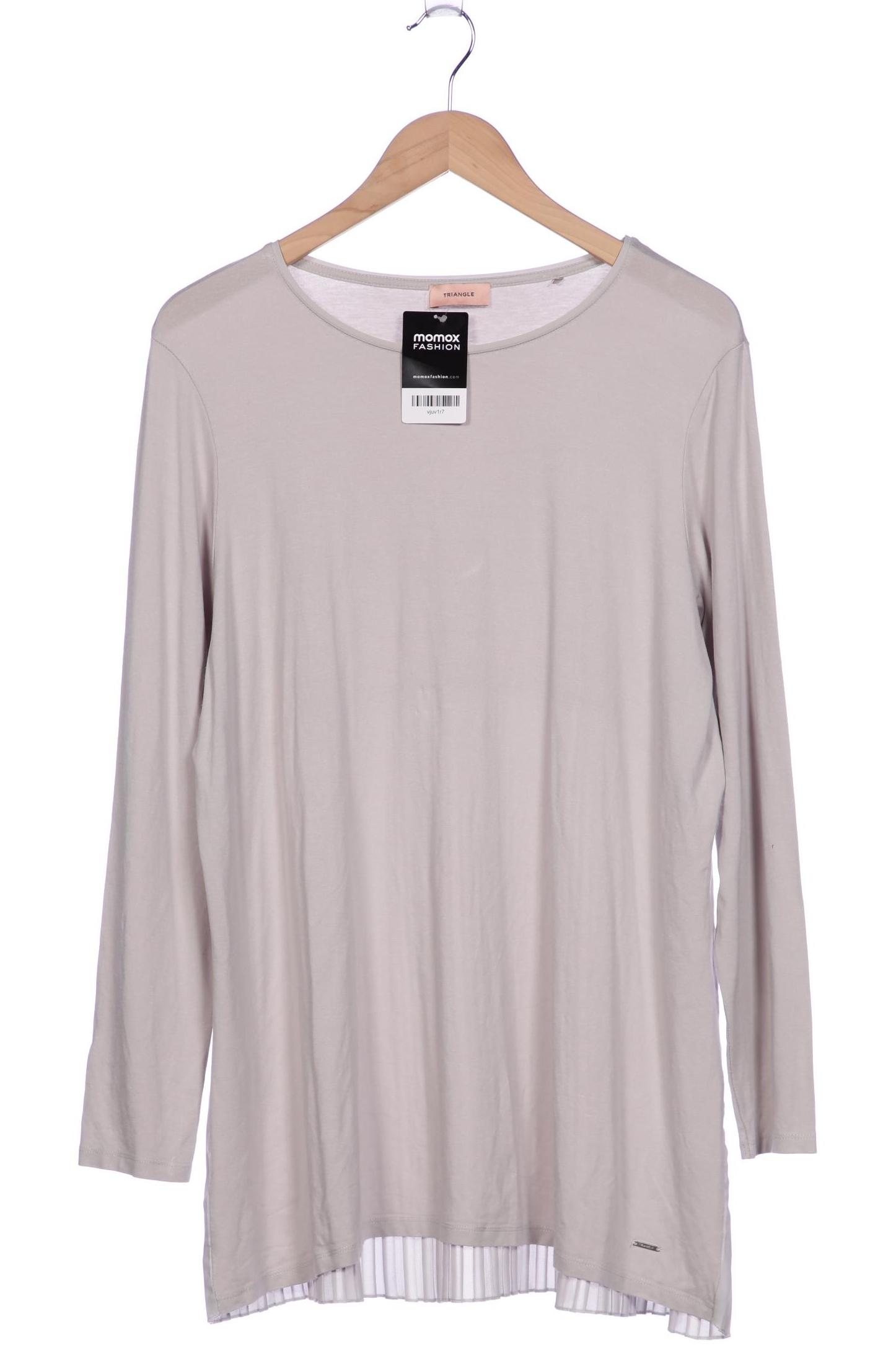 

Triangle Damen Langarmshirt, grau, Gr. 46
