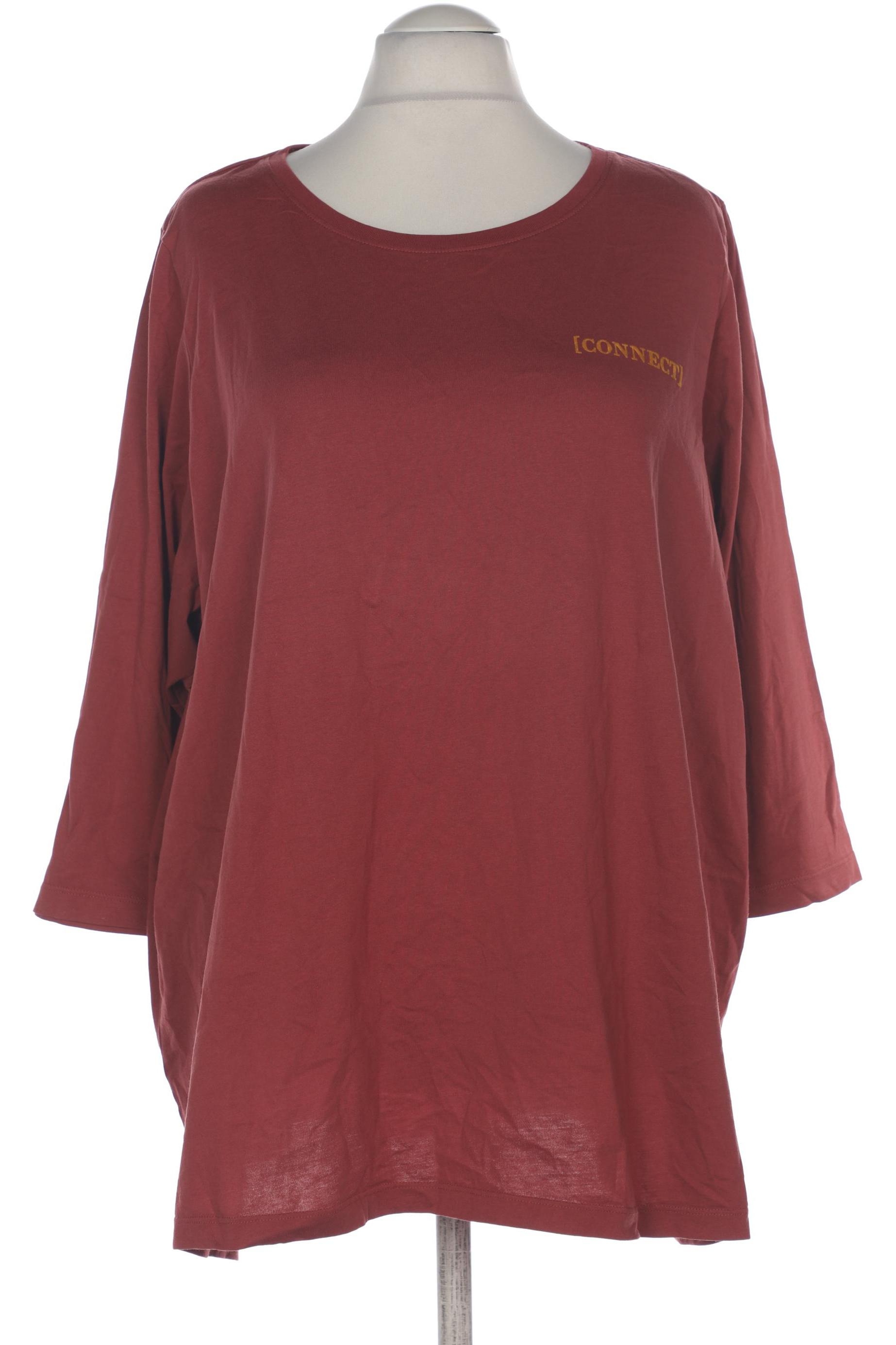 

Triangle Damen Langarmshirt, rot, Gr. 54