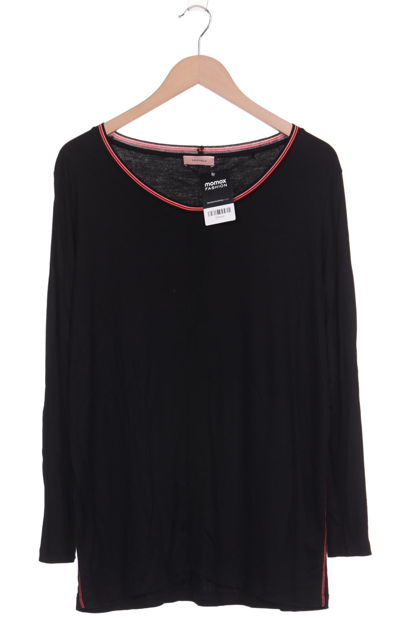 

Triangle Damen Langarmshirt, schwarz, Gr. 46