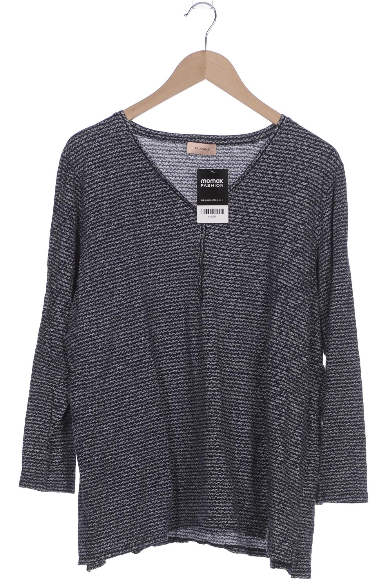 

Triangle Damen Langarmshirt, marineblau, Gr. 50