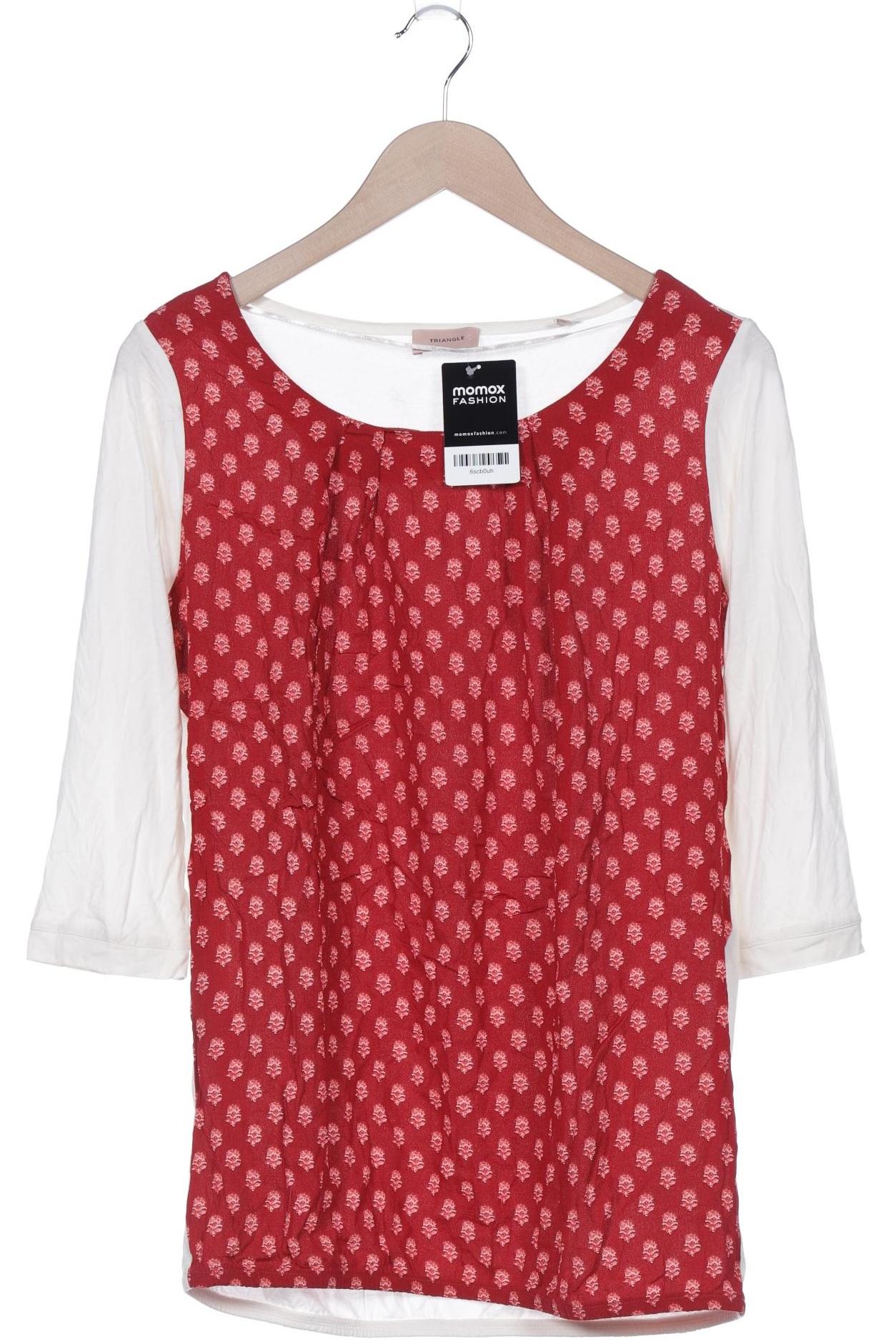 

Triangle Damen Langarmshirt, rot, Gr. 44