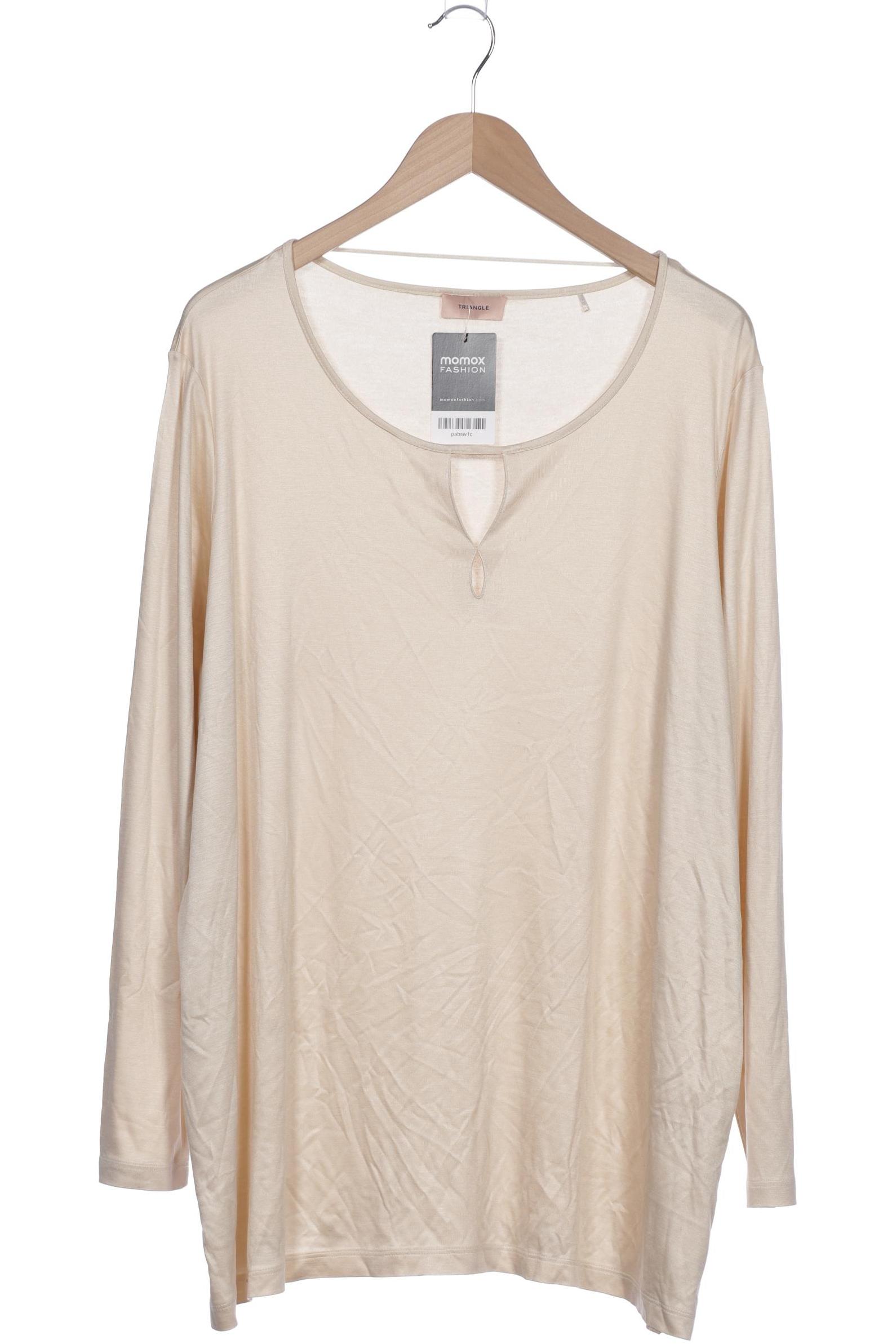 

Triangle Damen Langarmshirt, beige, Gr. 50