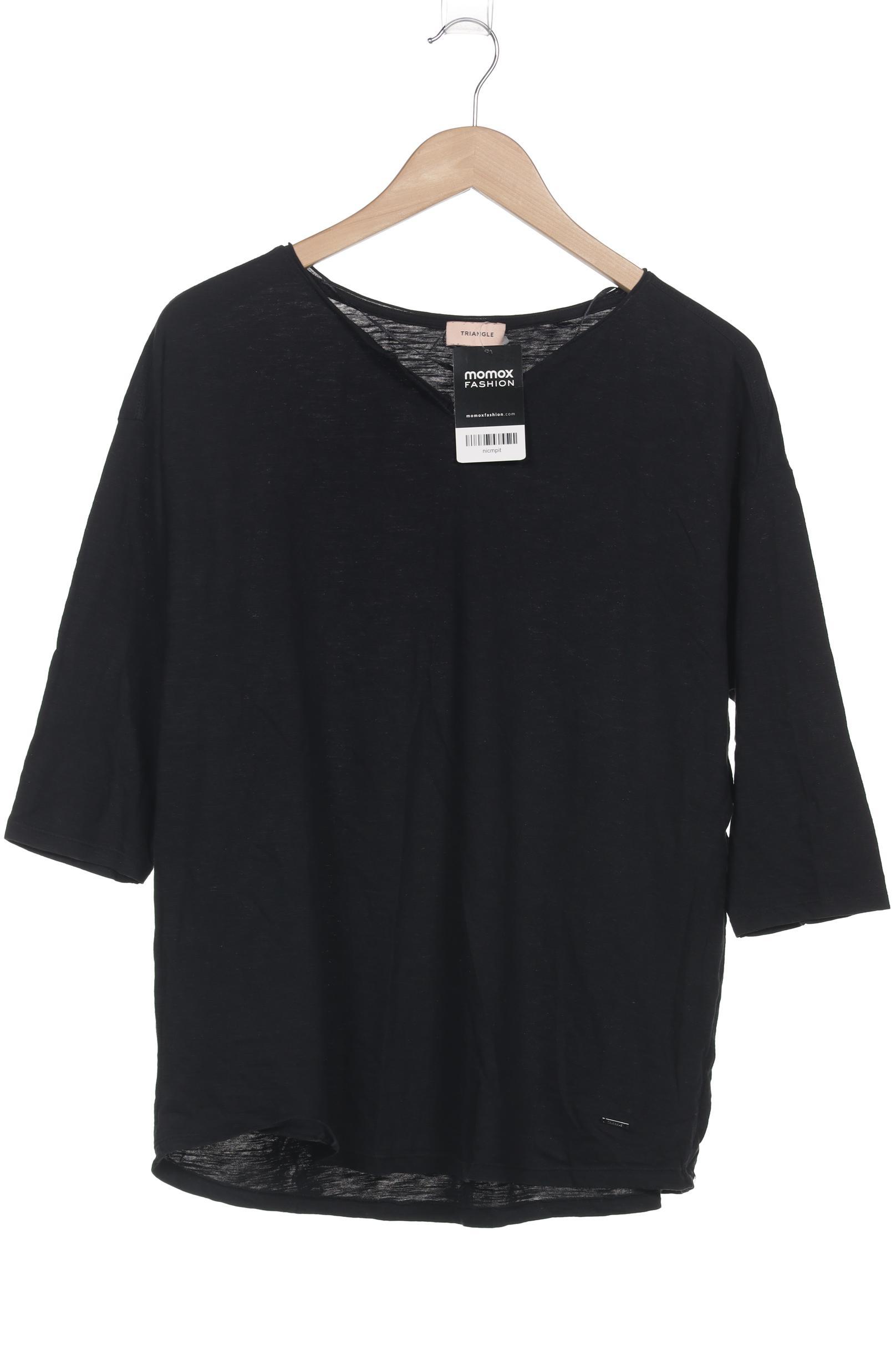 

Triangle Damen Langarmshirt, schwarz, Gr. 44