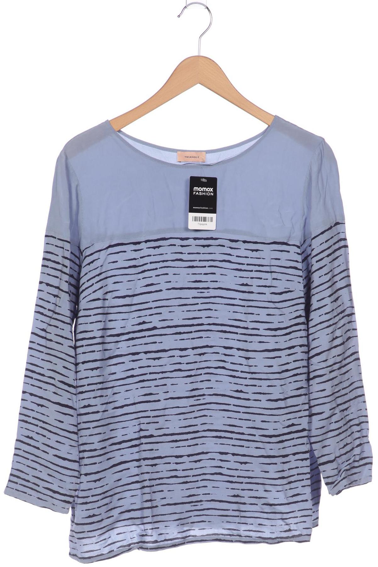 

Triangle Damen Langarmshirt, blau, Gr. 46