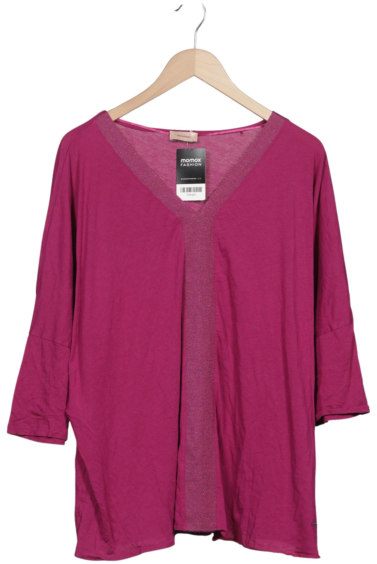 

Triangle Damen Langarmshirt, pink, Gr. 54