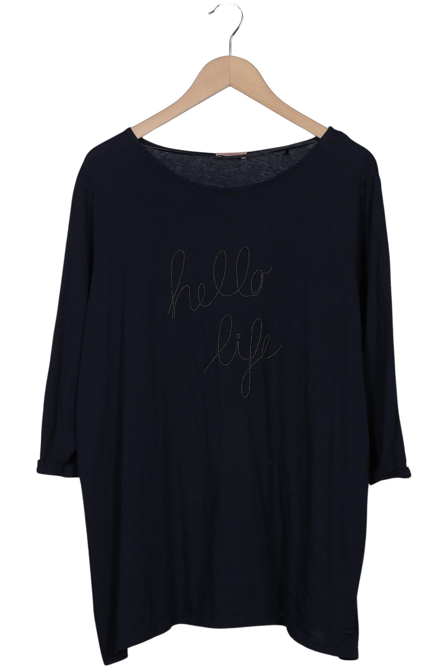 

Triangle Damen Langarmshirt, marineblau, Gr. 52