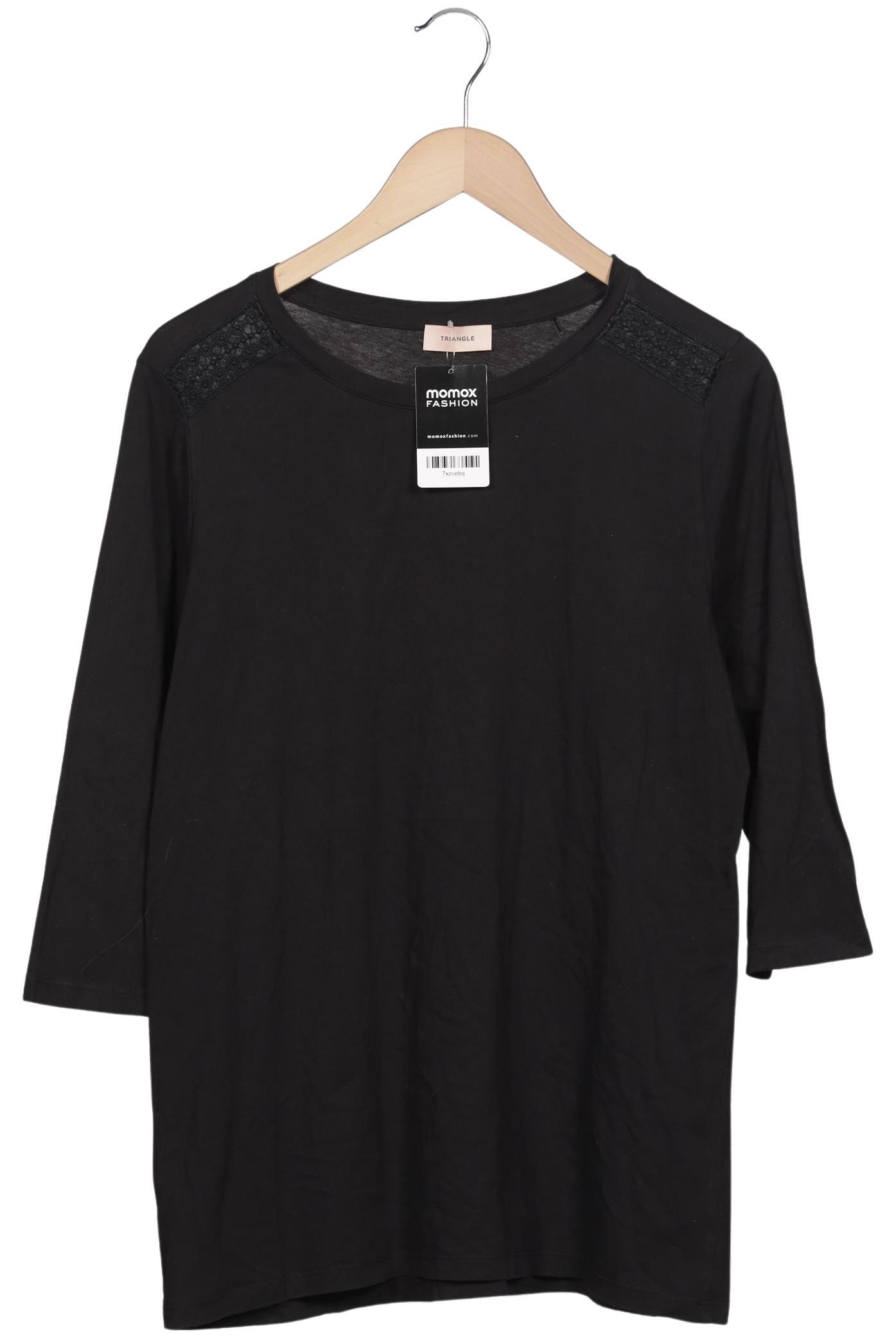 

Triangle Damen Langarmshirt, schwarz, Gr. 44