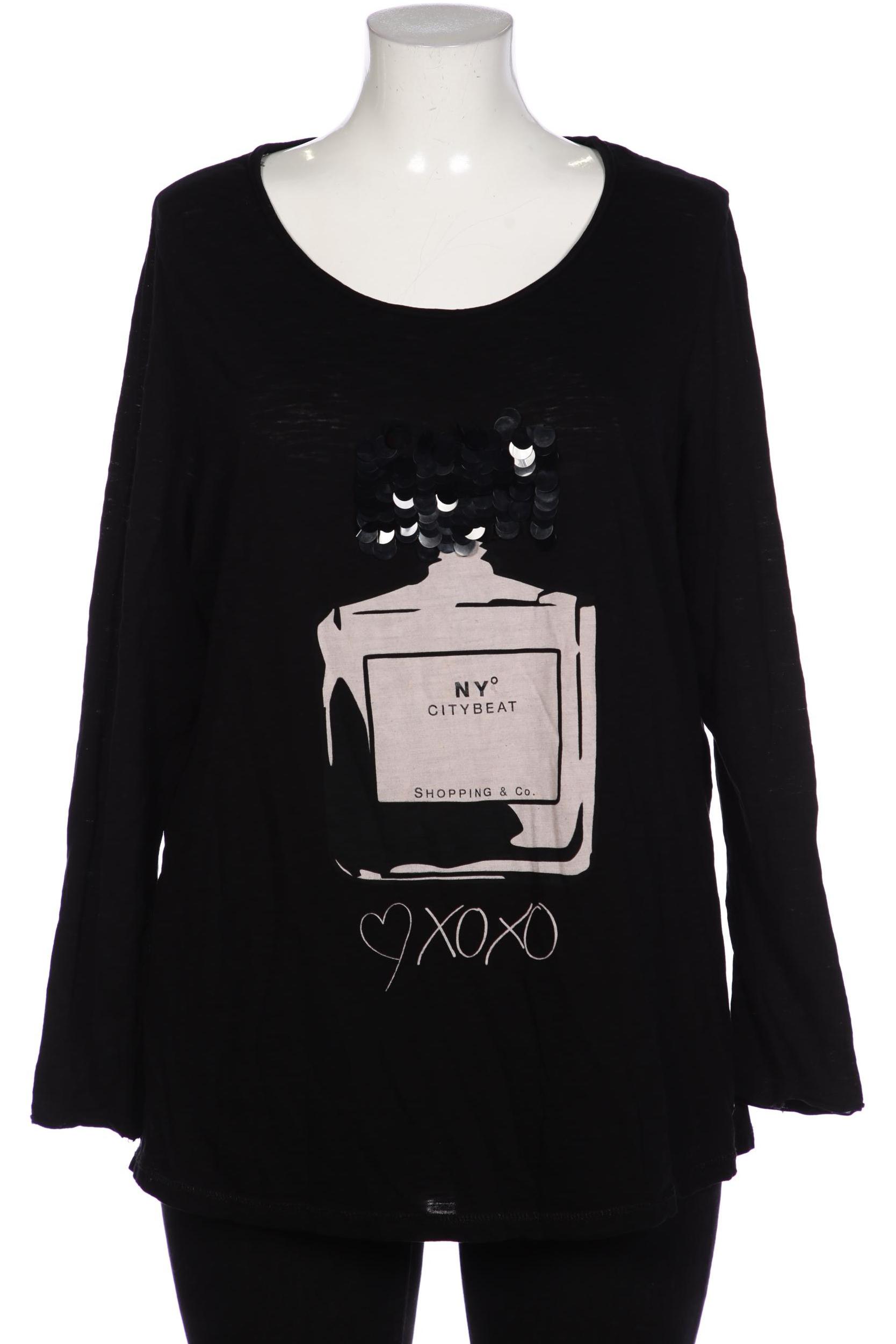 

Triangle Damen Langarmshirt, schwarz, Gr. 46